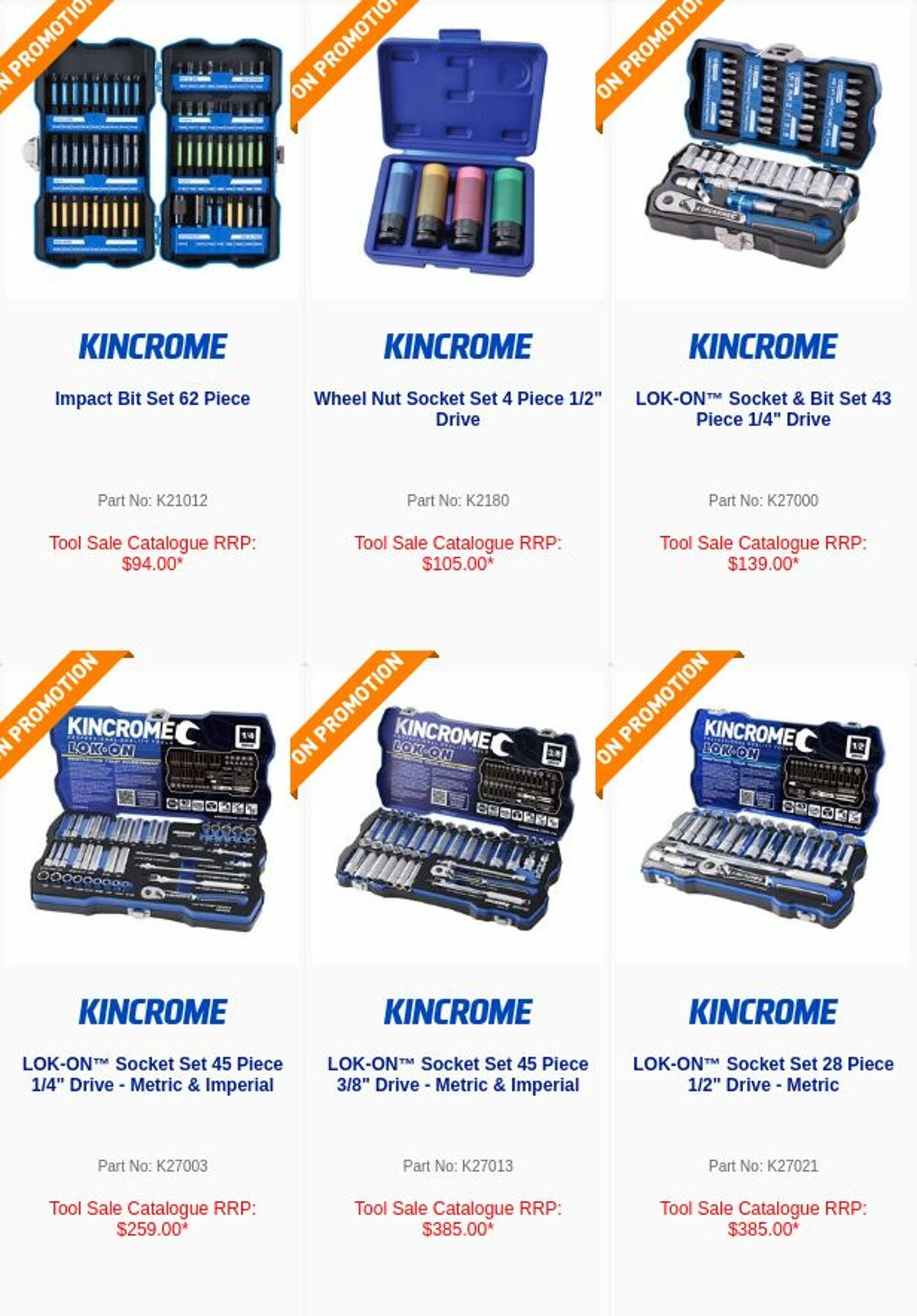 Catalogue Kincrome 31.07.2023 - 02.08.2023