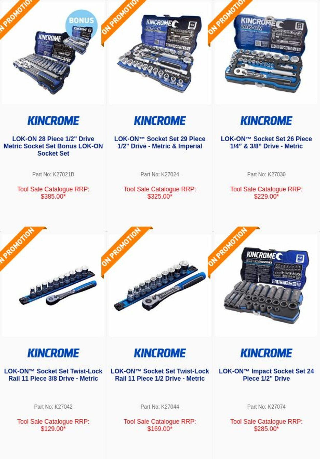 Catalogue Kincrome 07.08.2023 - 09.08.2023