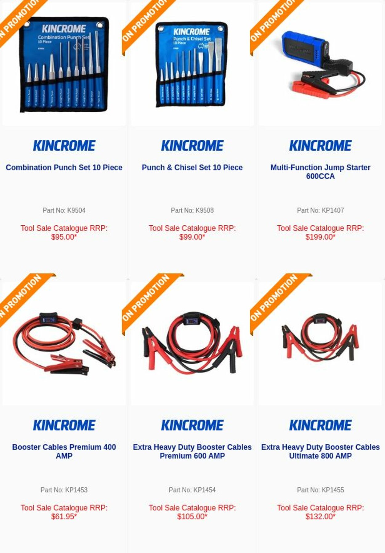 Catalogue Kincrome 07.08.2023 - 09.08.2023