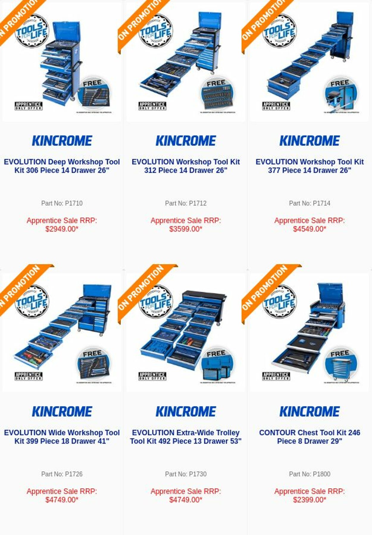 Catalogue Kincrome 07.08.2023 - 09.08.2023