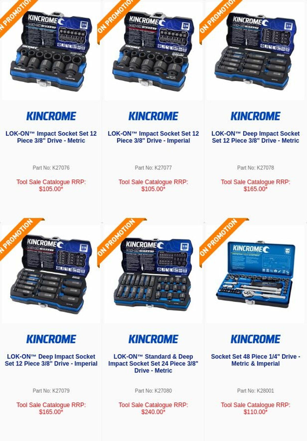 Catalogue Kincrome 07.08.2023 - 09.08.2023