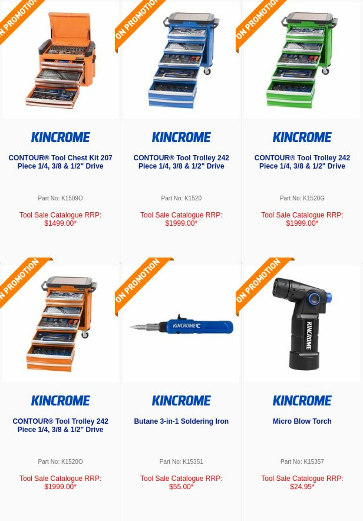 Catalogue Kincrome 14.08.2023 - 16.08.2023