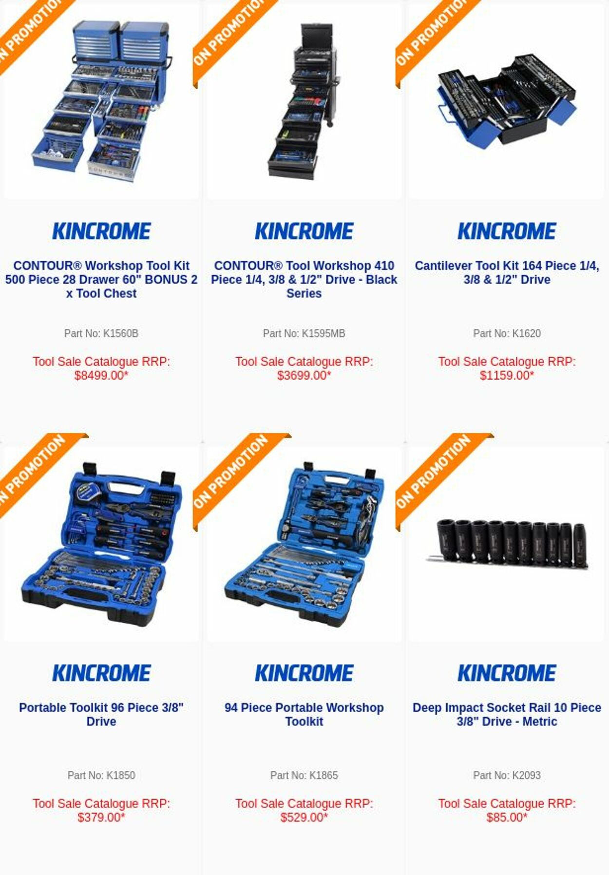 Catalogue Kincrome 14.08.2023 - 16.08.2023