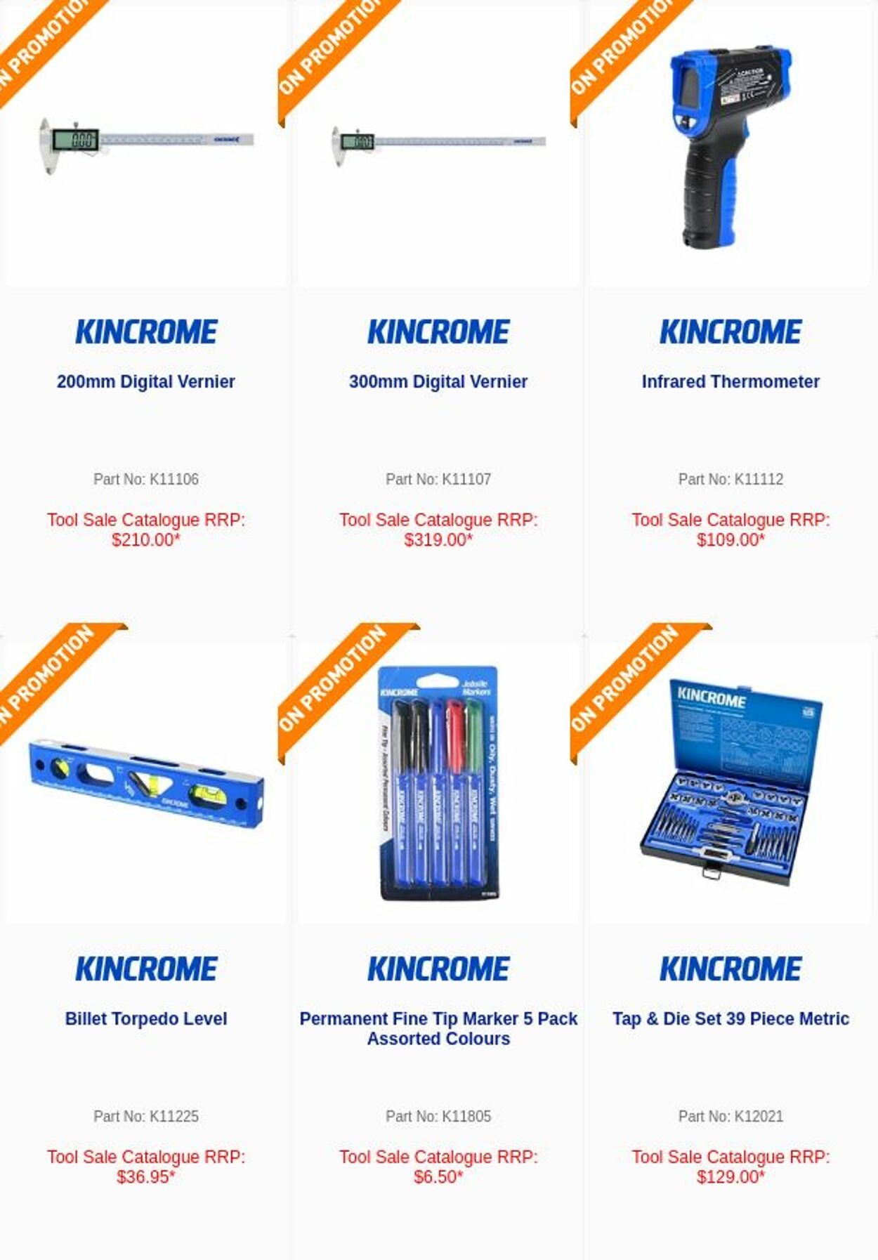 Catalogue Kincrome 14.08.2023 - 16.08.2023