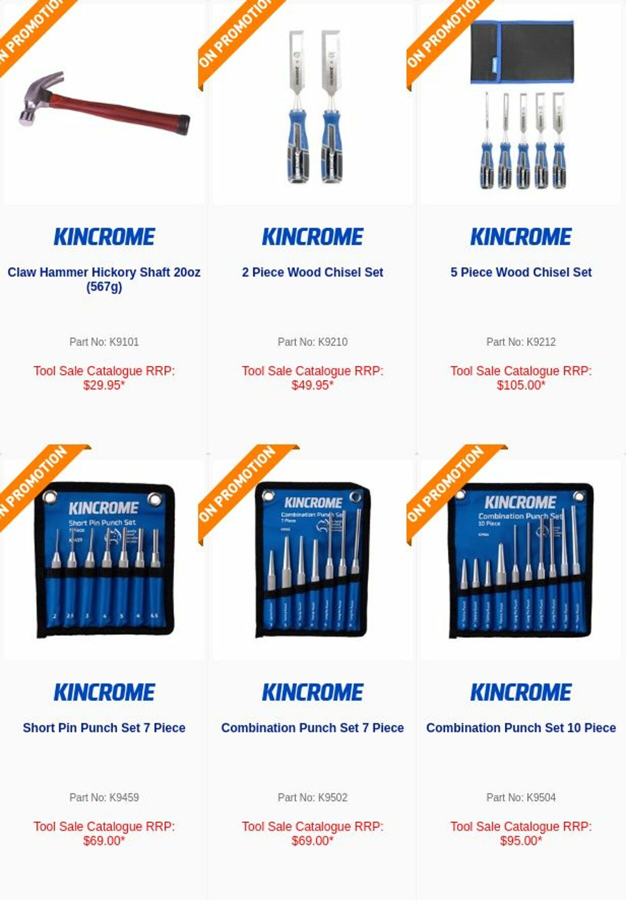 Catalogue Kincrome 14.08.2023 - 16.08.2023