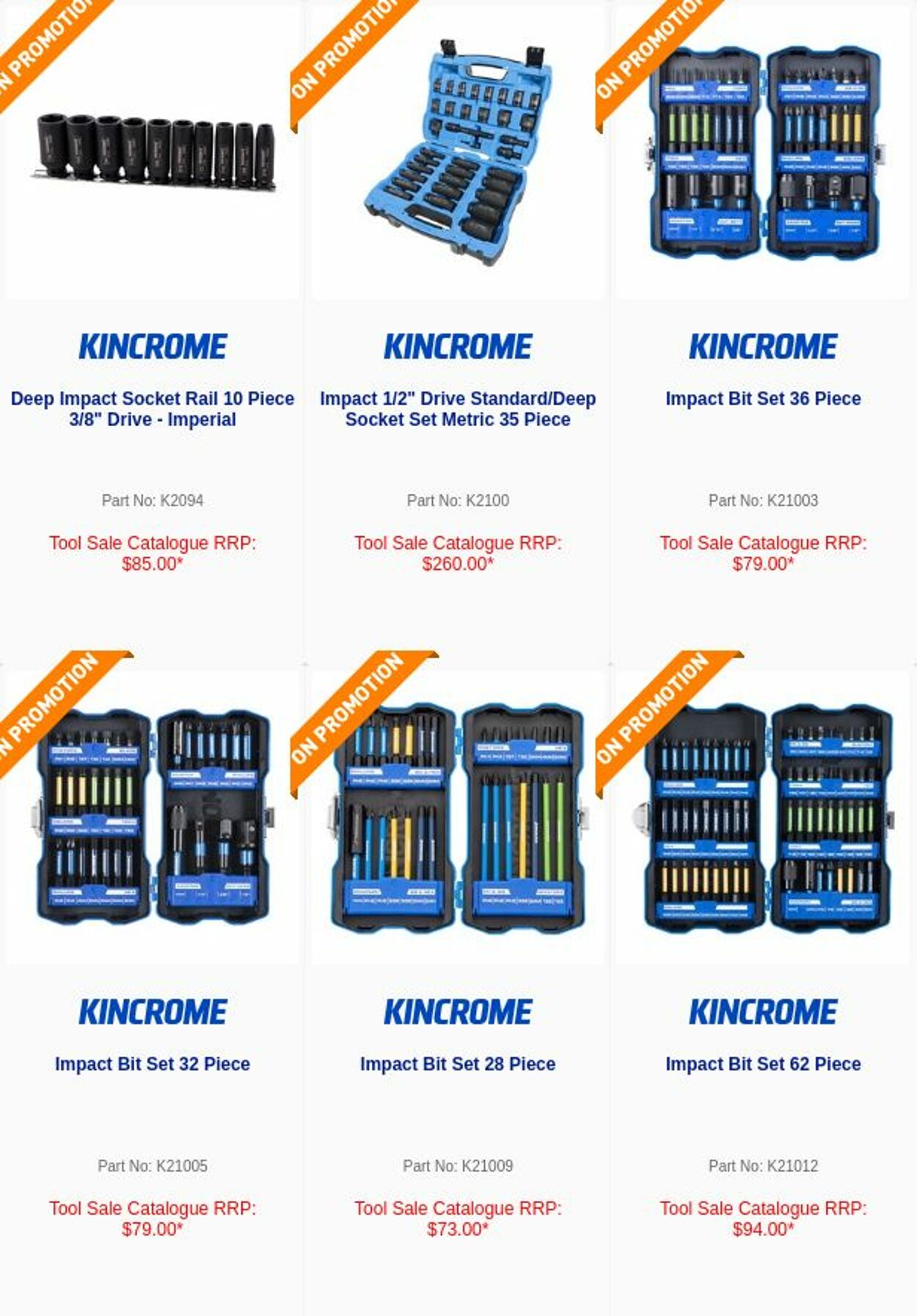 Catalogue Kincrome 14.08.2023 - 16.08.2023