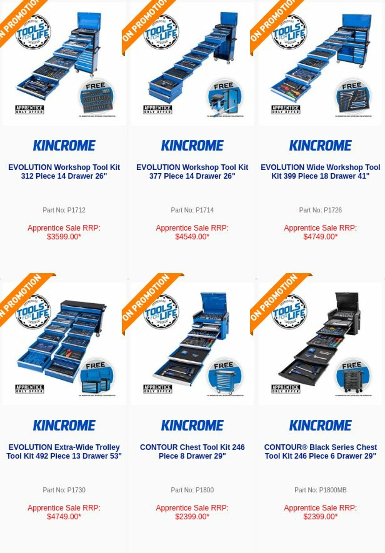 Catalogue Kincrome 14.08.2023 - 16.08.2023