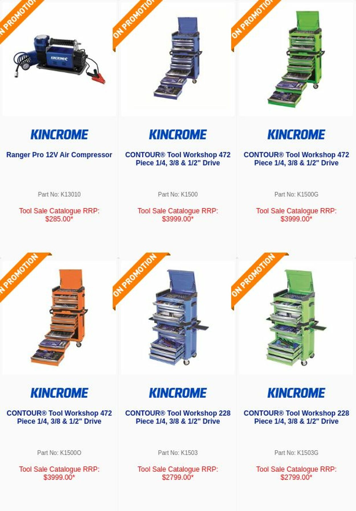 Catalogue Kincrome 14.08.2023 - 16.08.2023