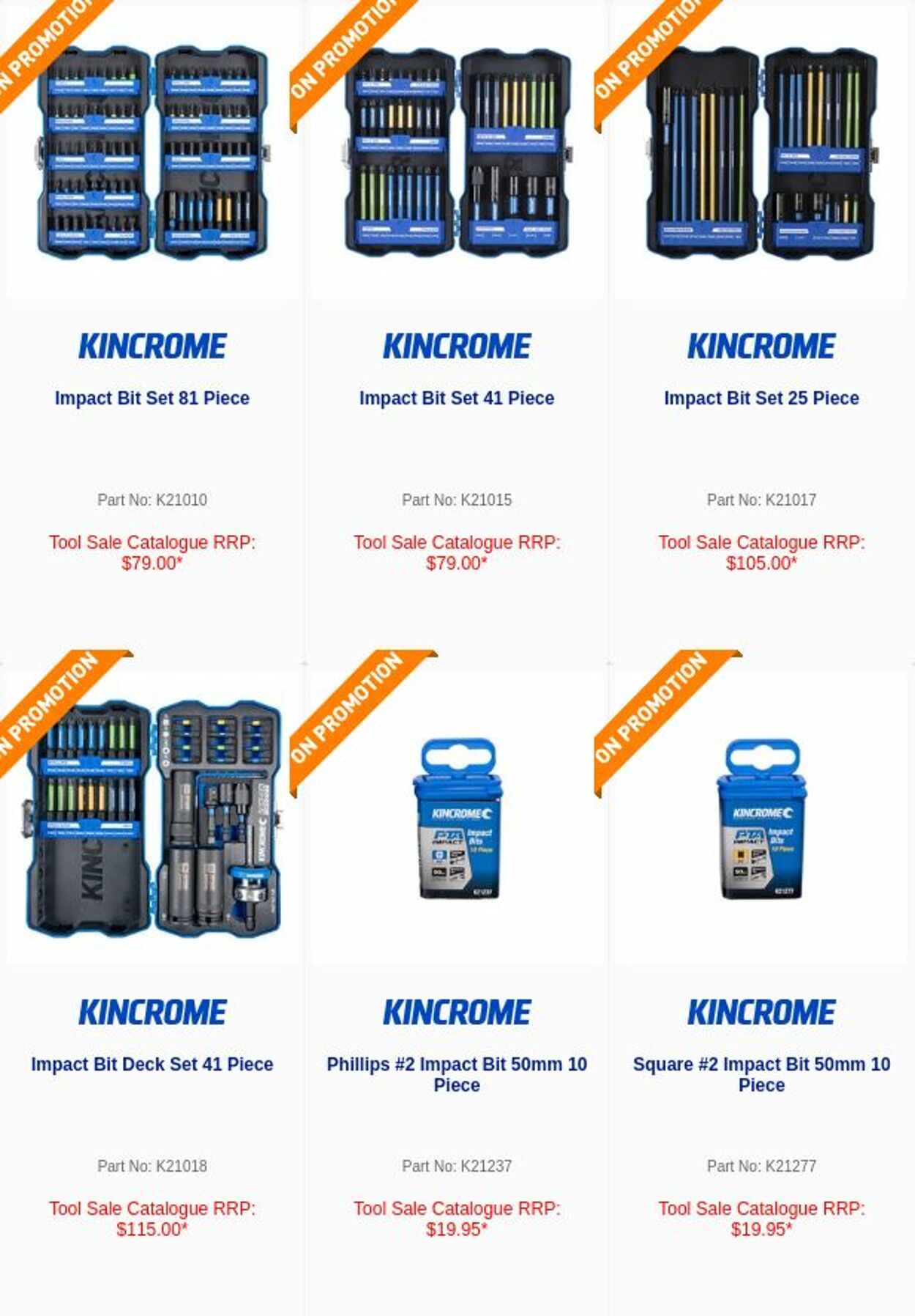 Catalogue Kincrome 11.07.2022 - 13.07.2022