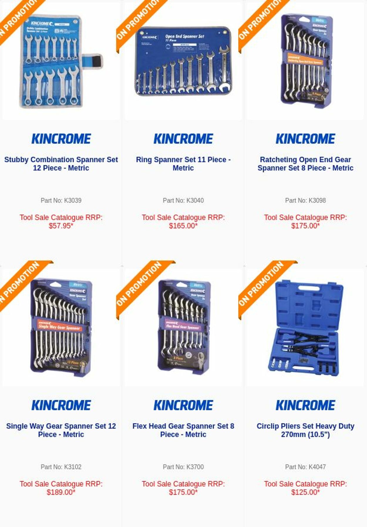 Catalogue Kincrome 11.07.2022 - 13.07.2022