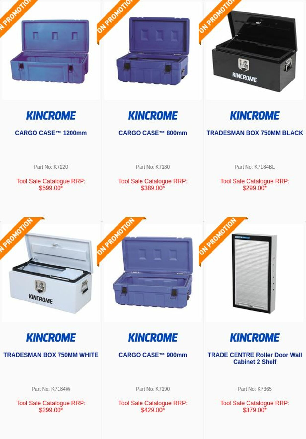 Catalogue Kincrome 05.09.2022 - 07.09.2022