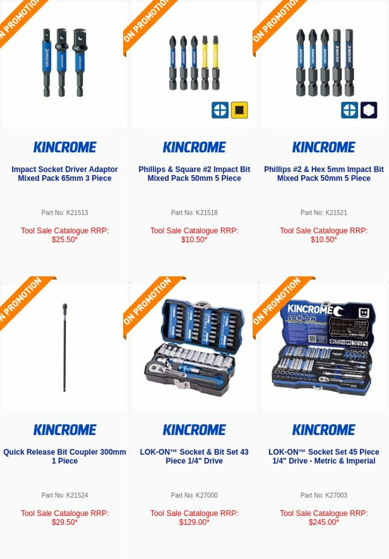 Catalogue Kincrome 04.07.2022 - 06.07.2022