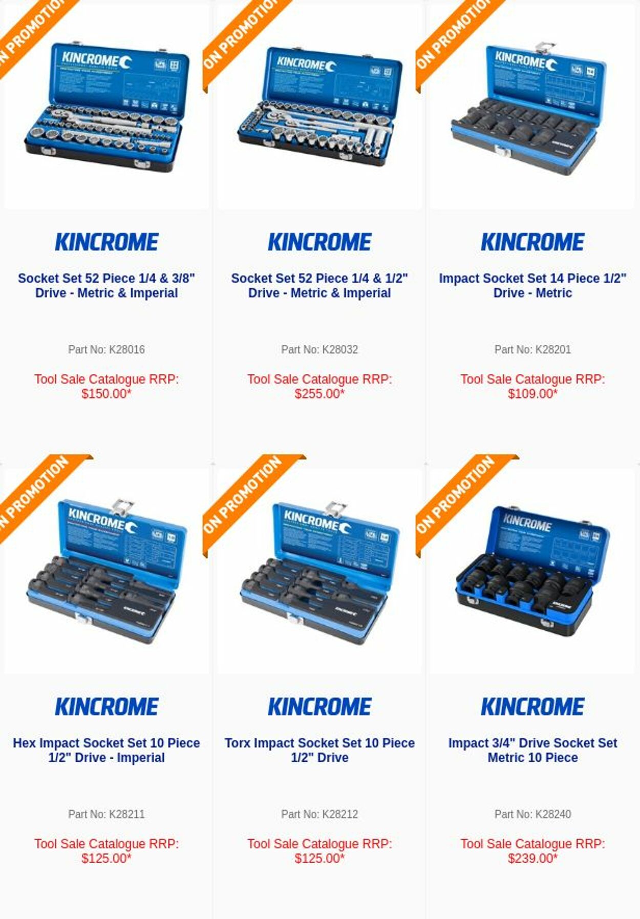 Catalogue Kincrome 04.07.2022 - 06.07.2022