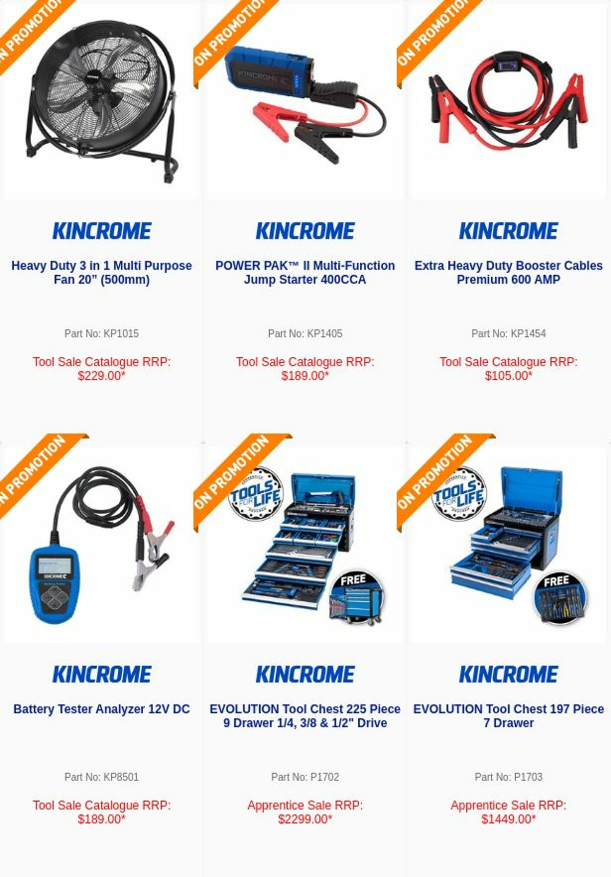 Catalogue Kincrome 29.11.2022 - 07.12.2022