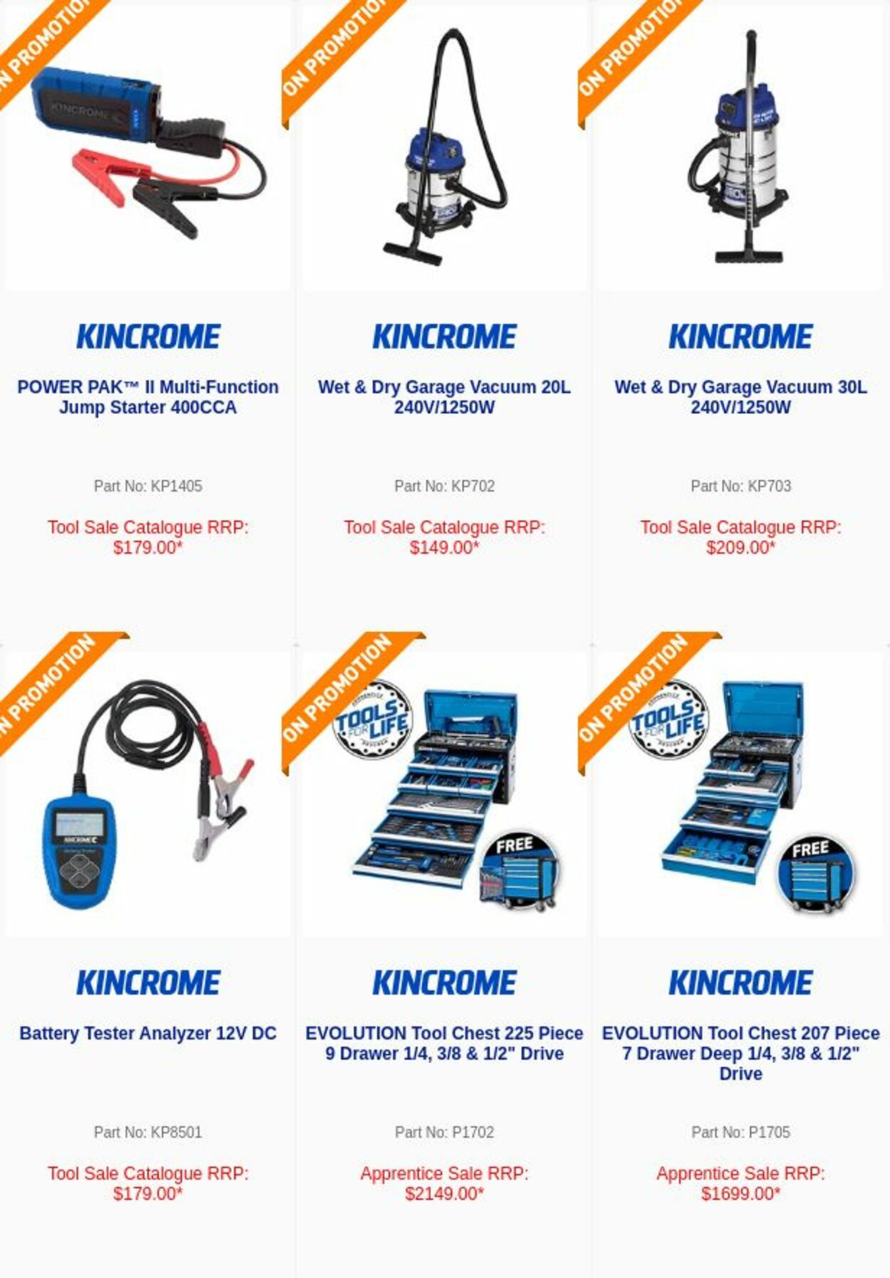 Catalogue Kincrome 08.08.2022 - 21.08.2022