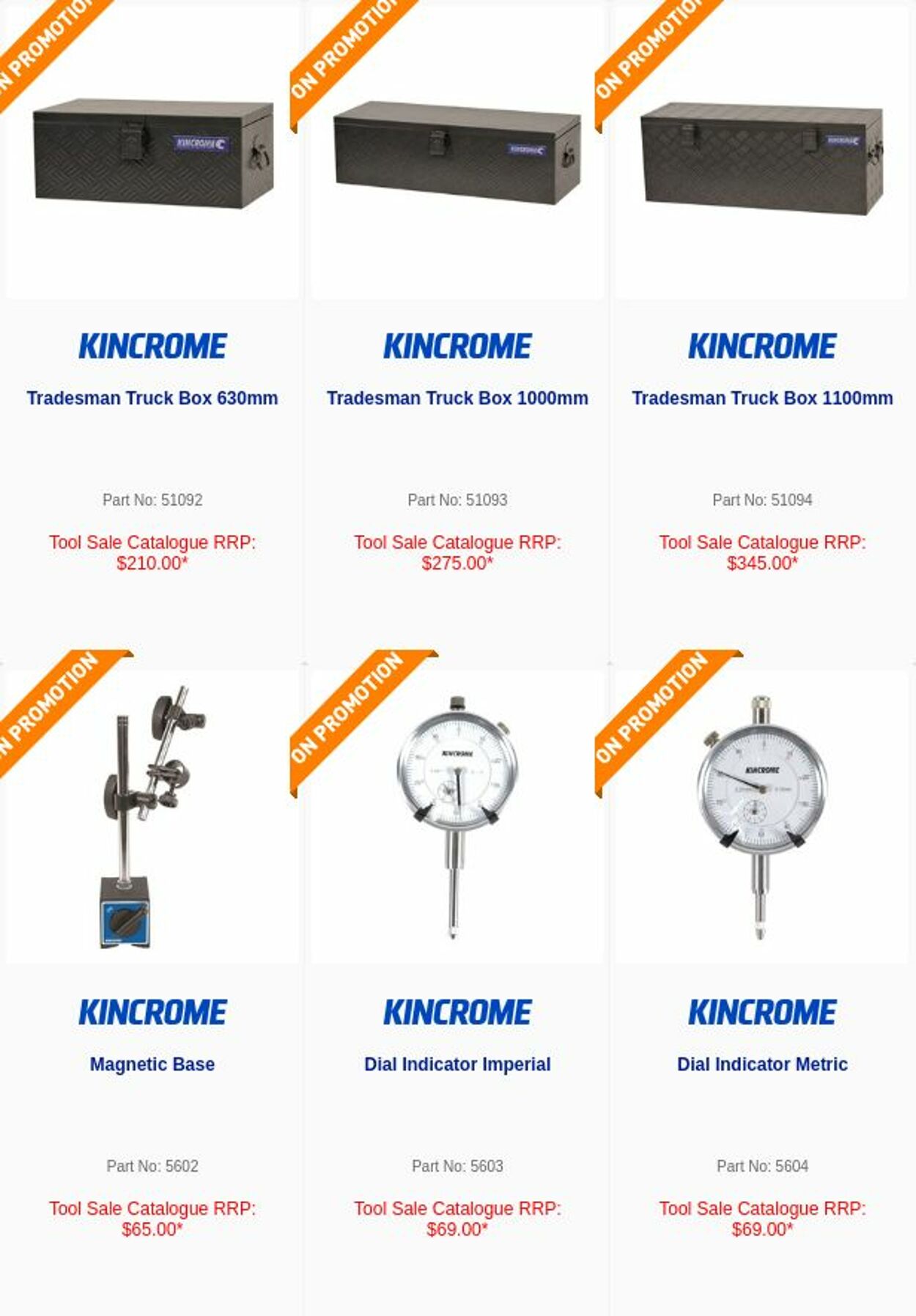 Catalogue Kincrome 26.06.2023 - 28.06.2023