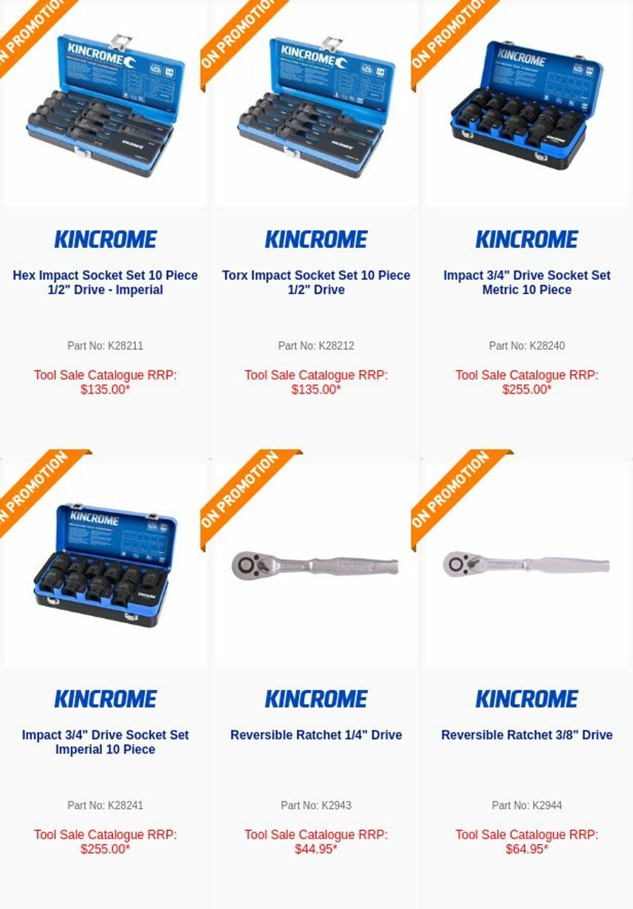 Catalogue Kincrome 26.06.2023 - 28.06.2023