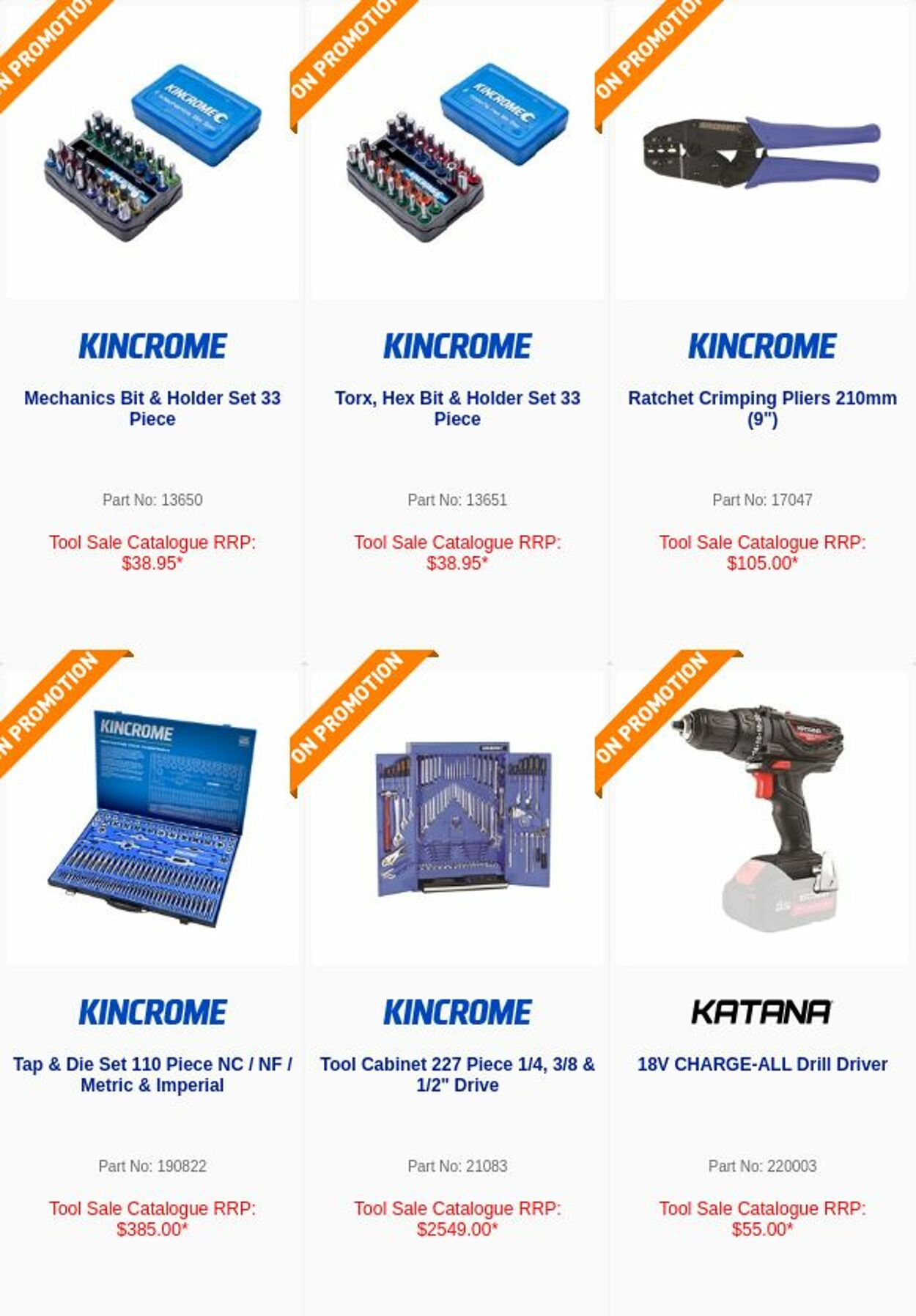 Catalogue Kincrome 26.06.2023 - 05.07.2023