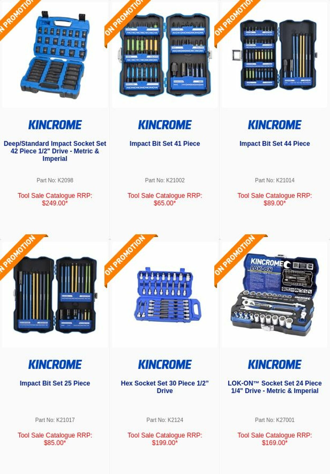 Catalogue Kincrome 27.06.2022 - 29.06.2022