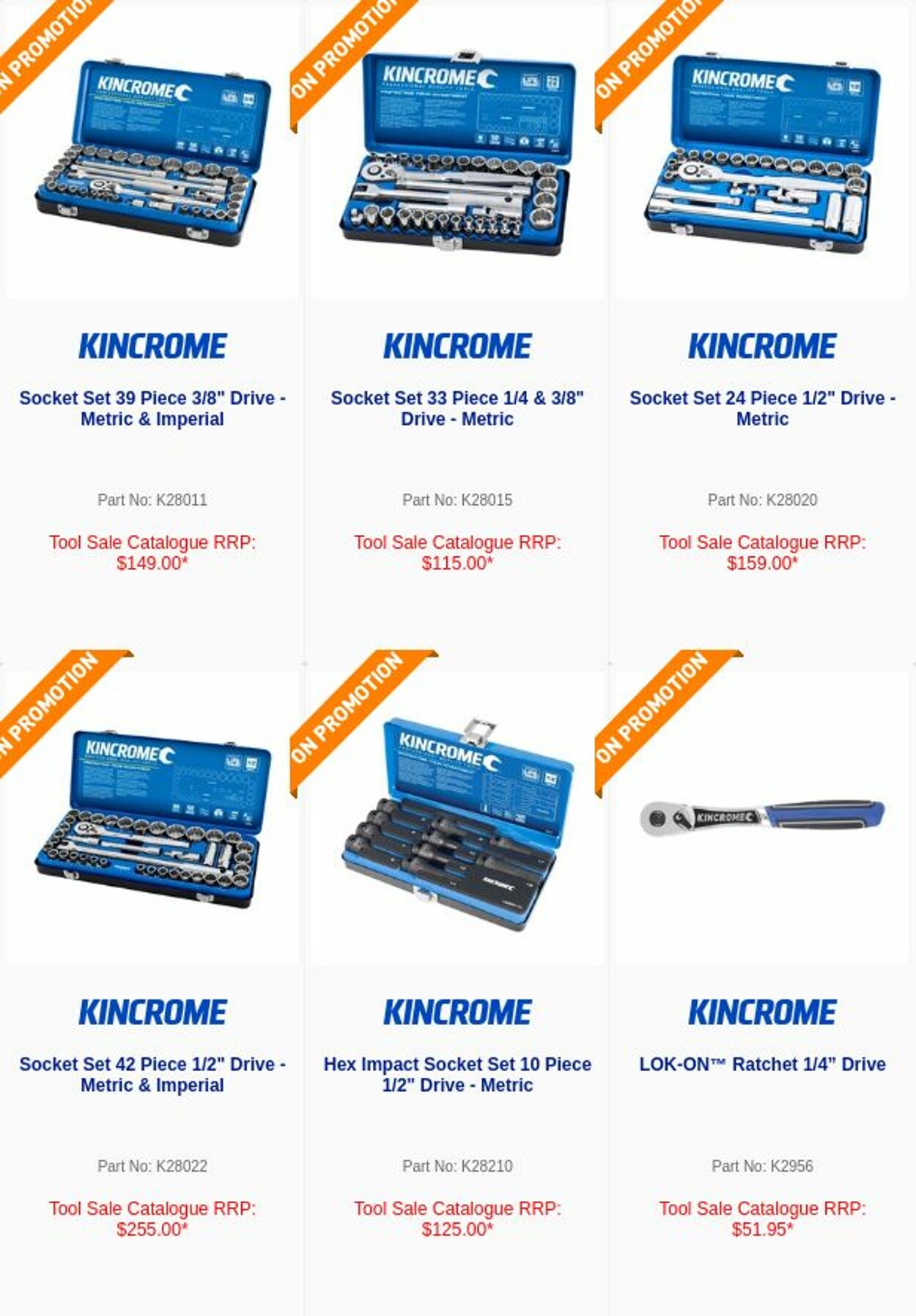 Catalogue Kincrome 27.06.2022 - 29.06.2022