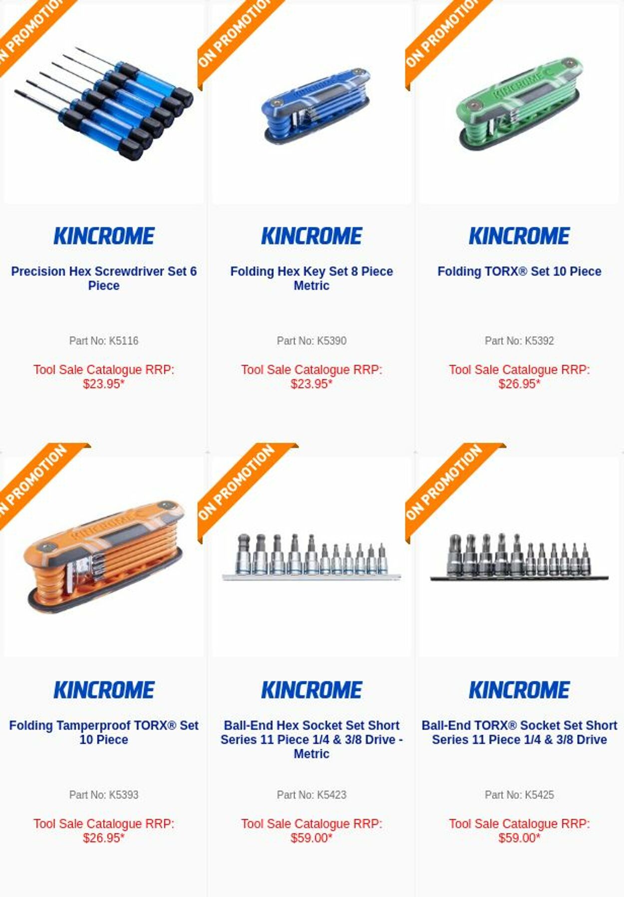 Catalogue Kincrome 27.06.2022 - 29.06.2022