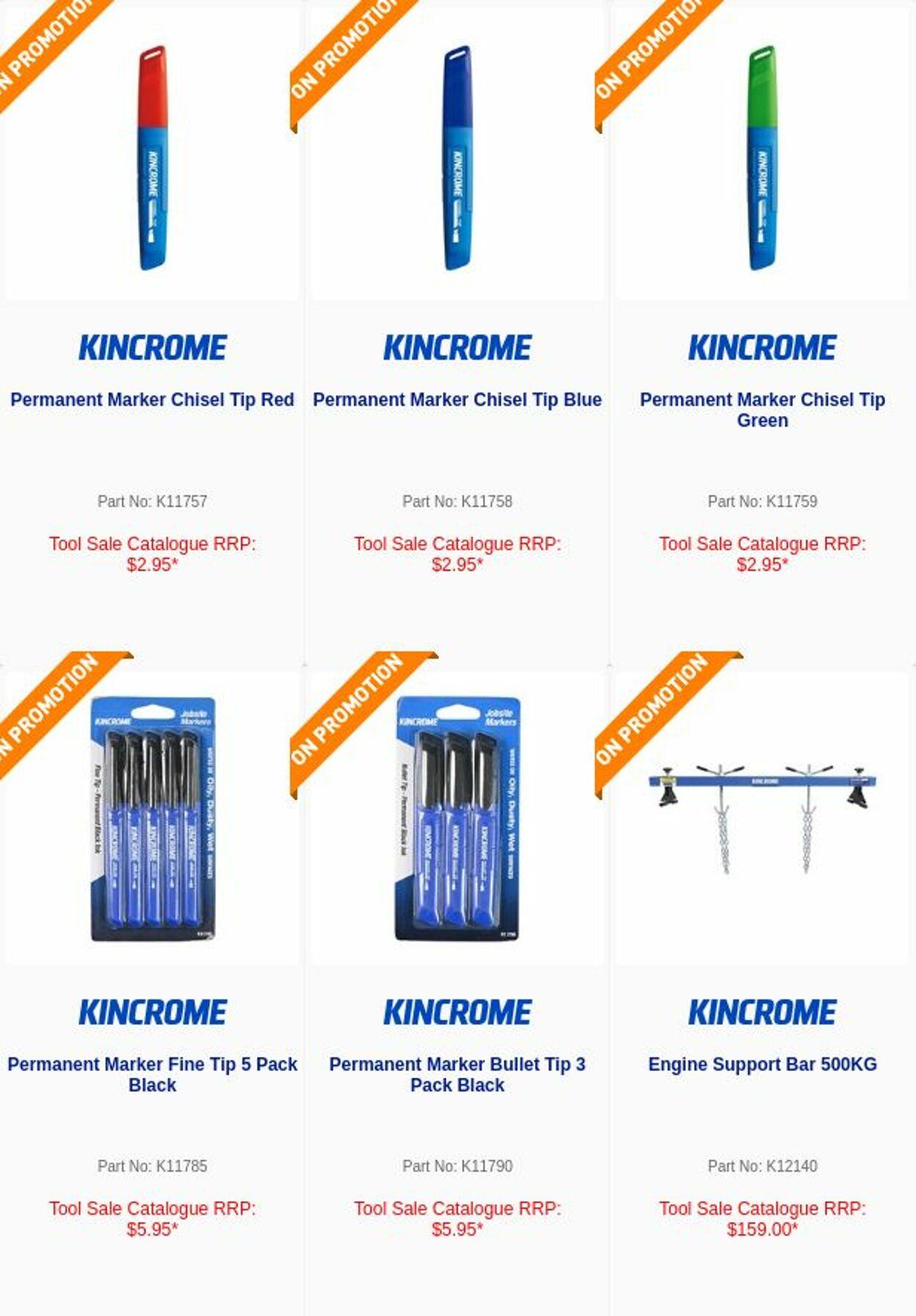 Catalogue Kincrome 04.07.2022 - 06.07.2022