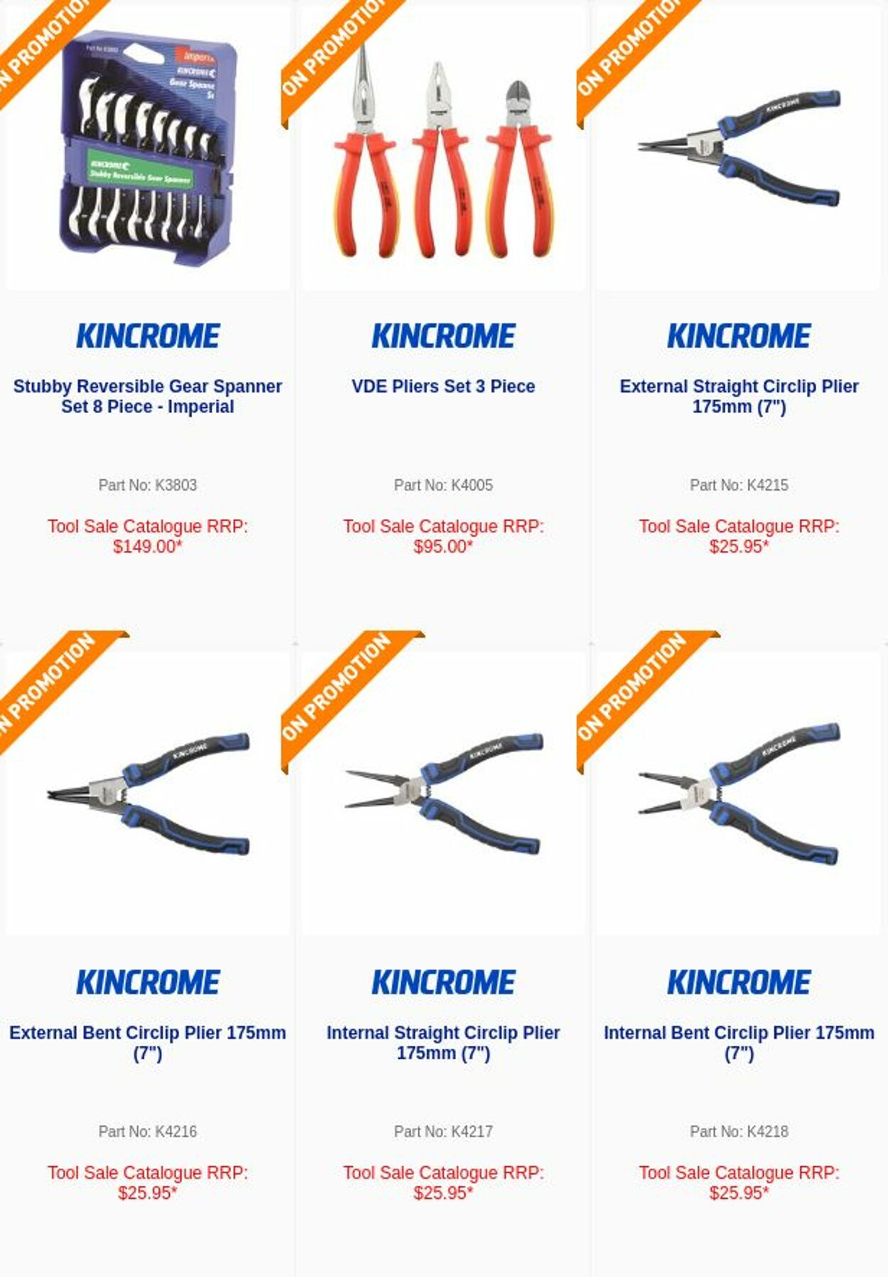 Catalogue Kincrome 04.07.2022 - 06.07.2022