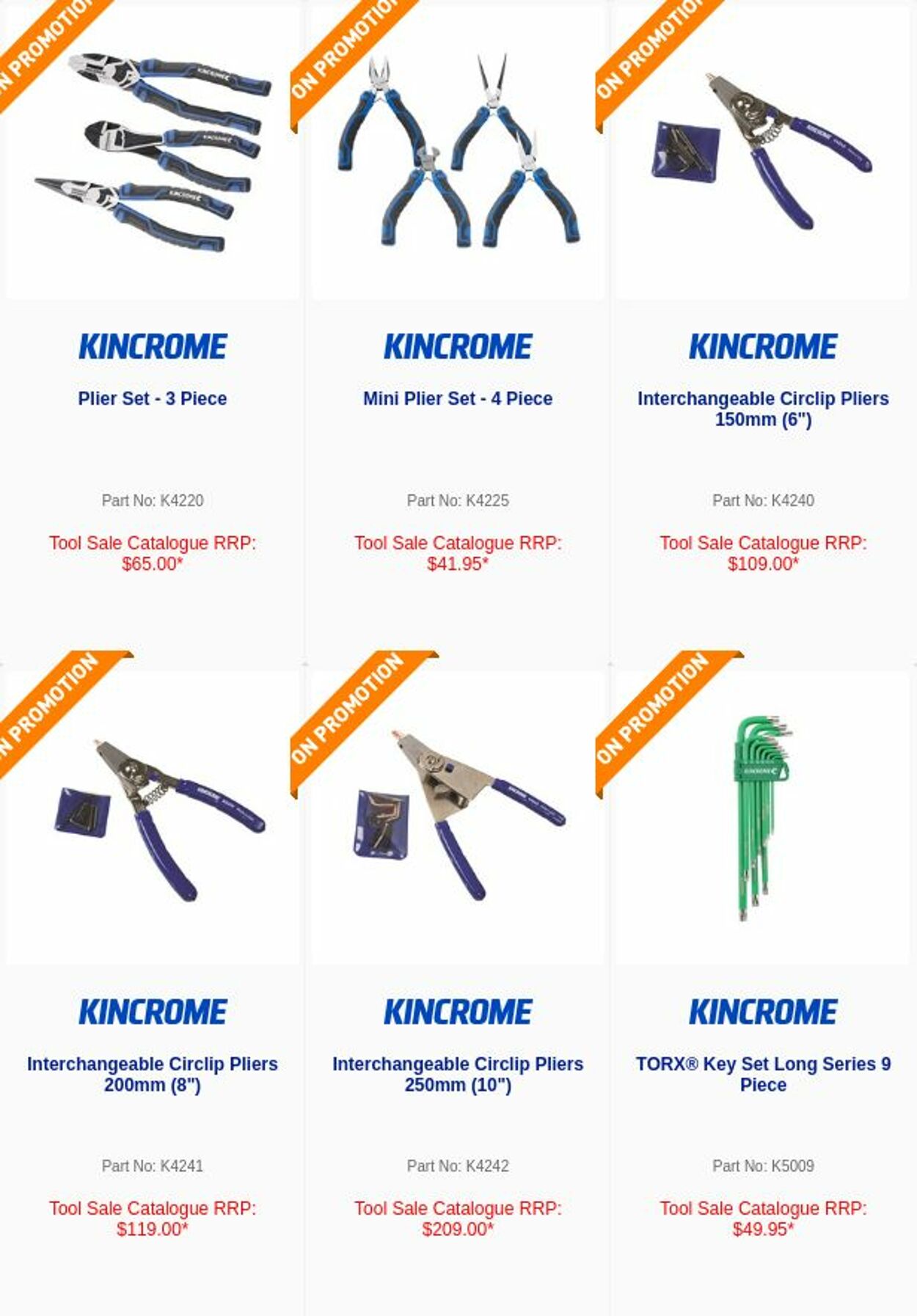 Catalogue Kincrome 04.07.2022 - 06.07.2022