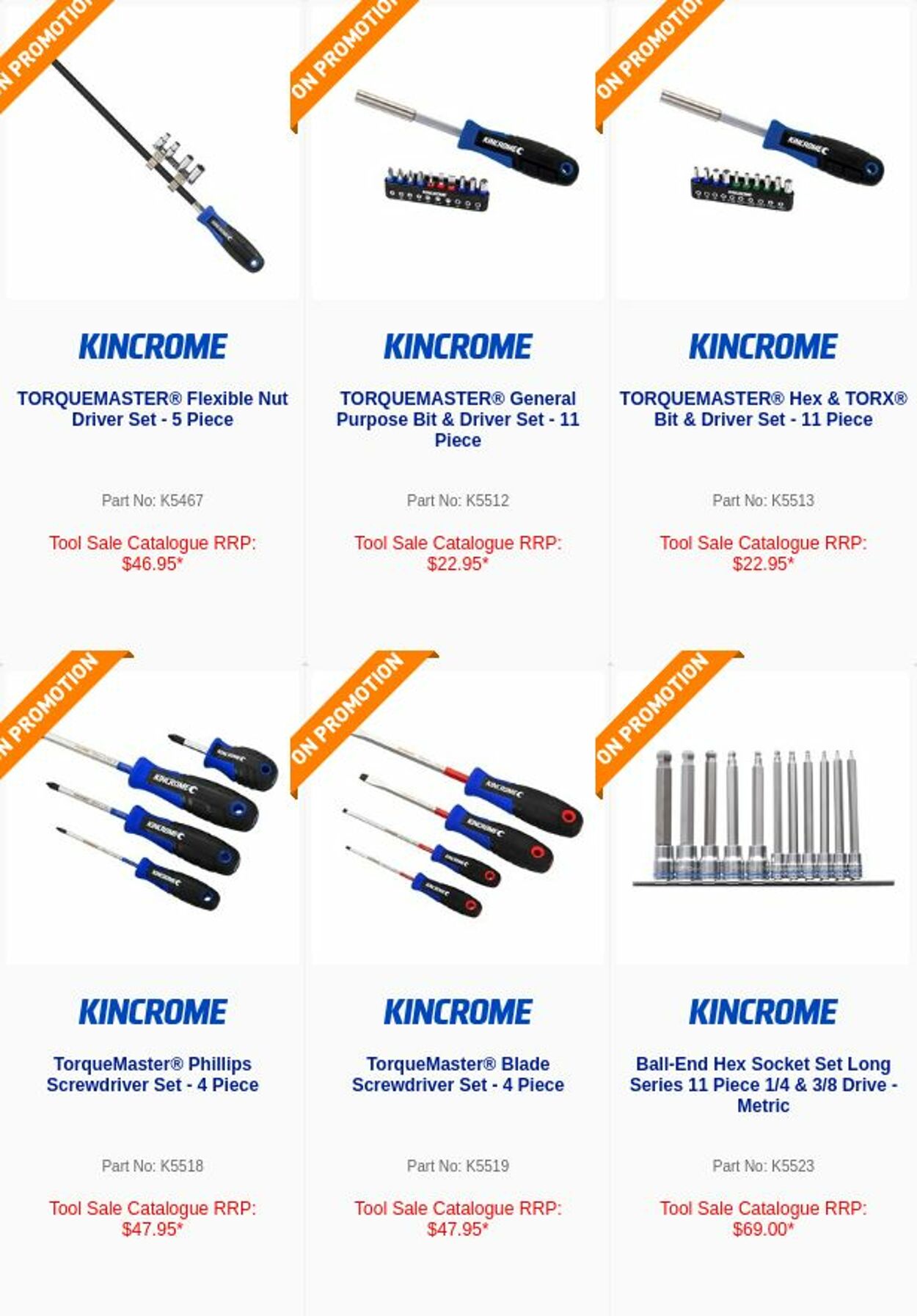 Catalogue Kincrome 04.07.2022 - 06.07.2022