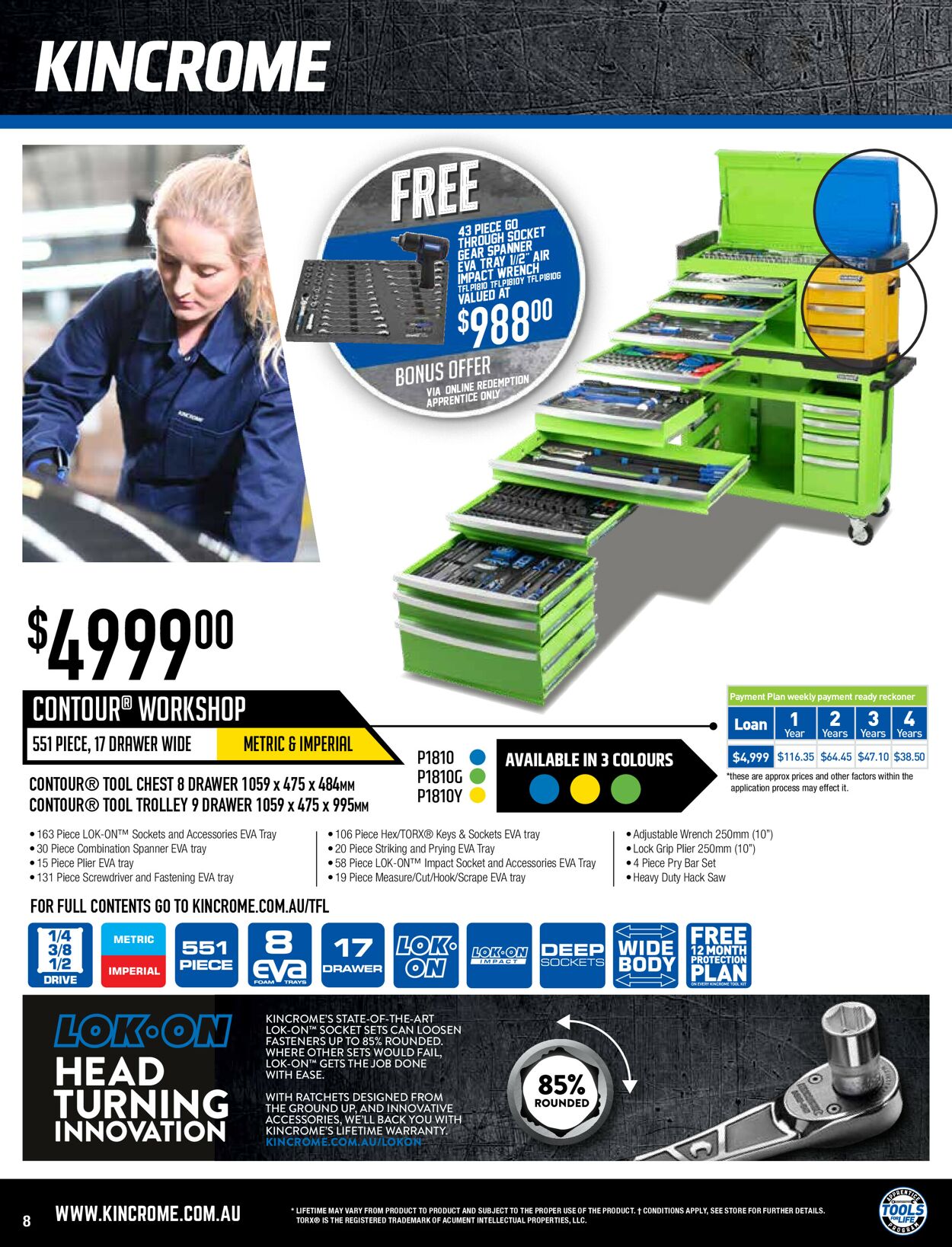 Catalogue Kincrome 01.01.2021 - 31.12.2021