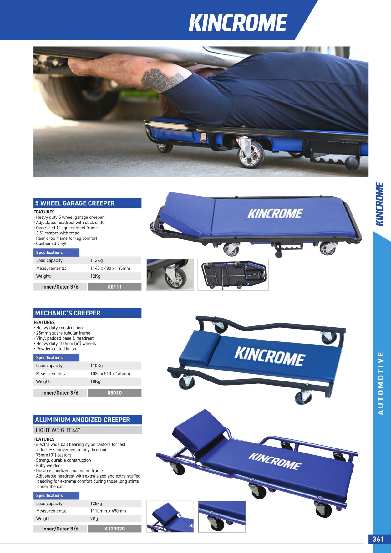 Catalogue Kincrome 01.01.2022 - 31.12.2023