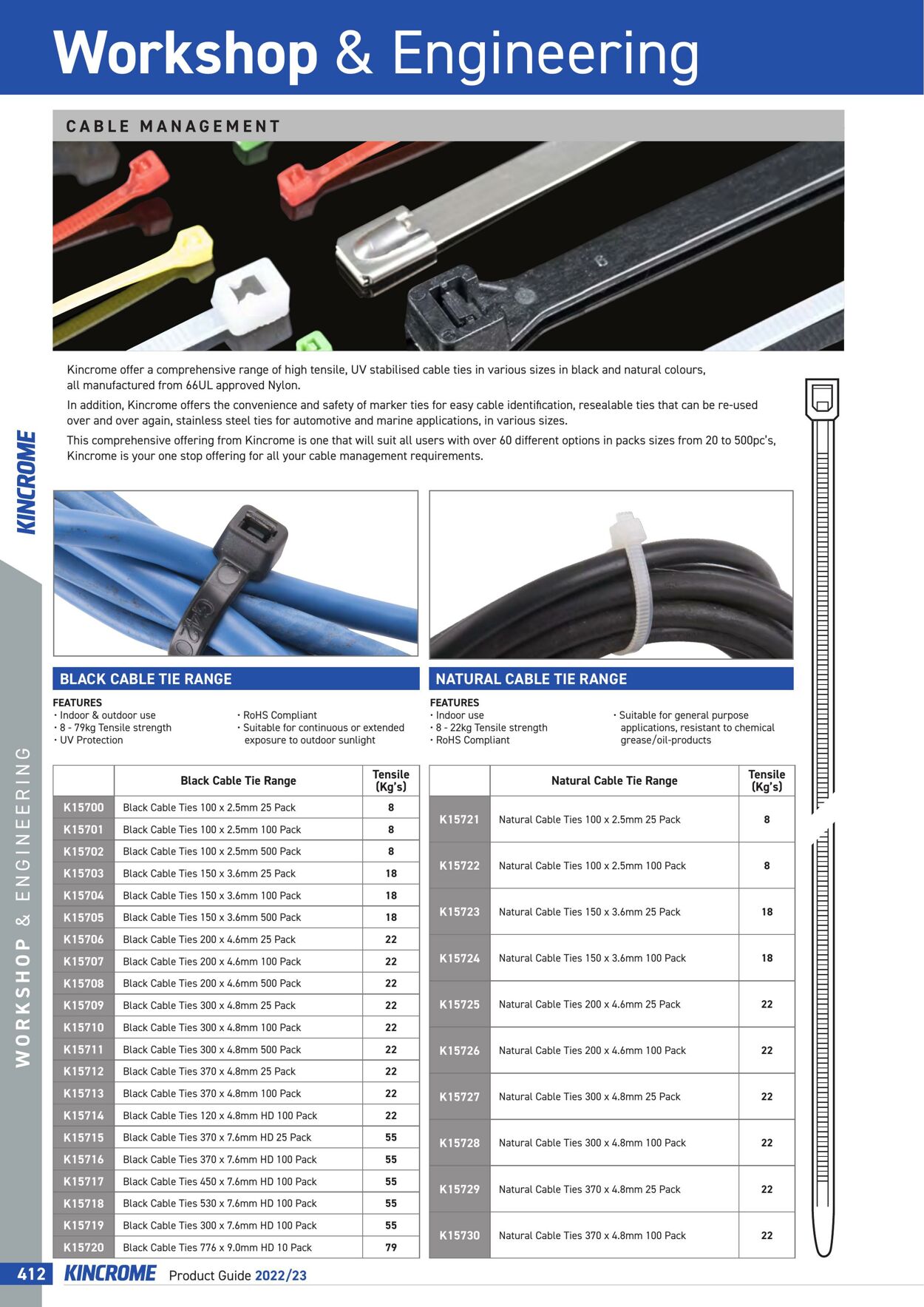 Catalogue Kincrome 01.01.2022 - 31.12.2023