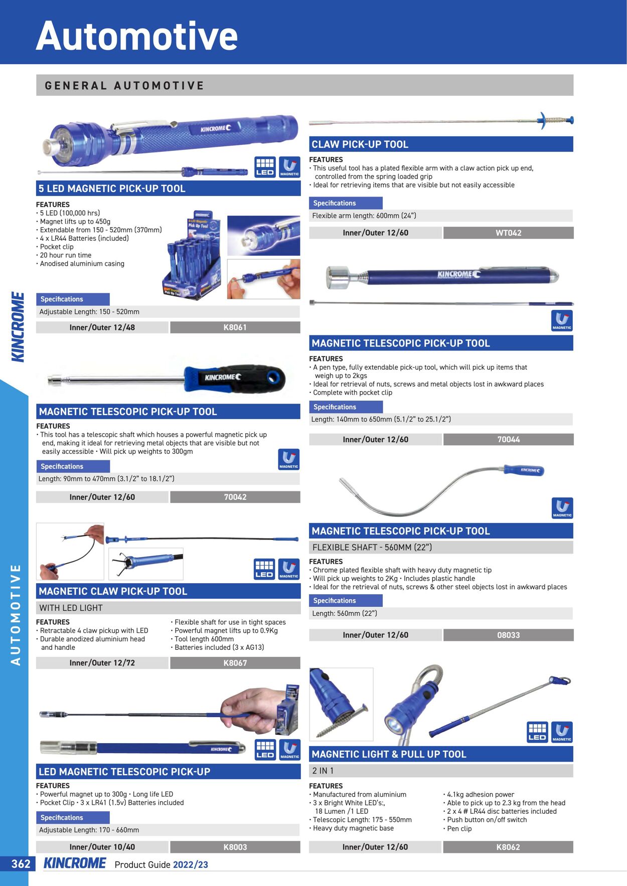 Catalogue Kincrome 01.01.2022 - 31.12.2023