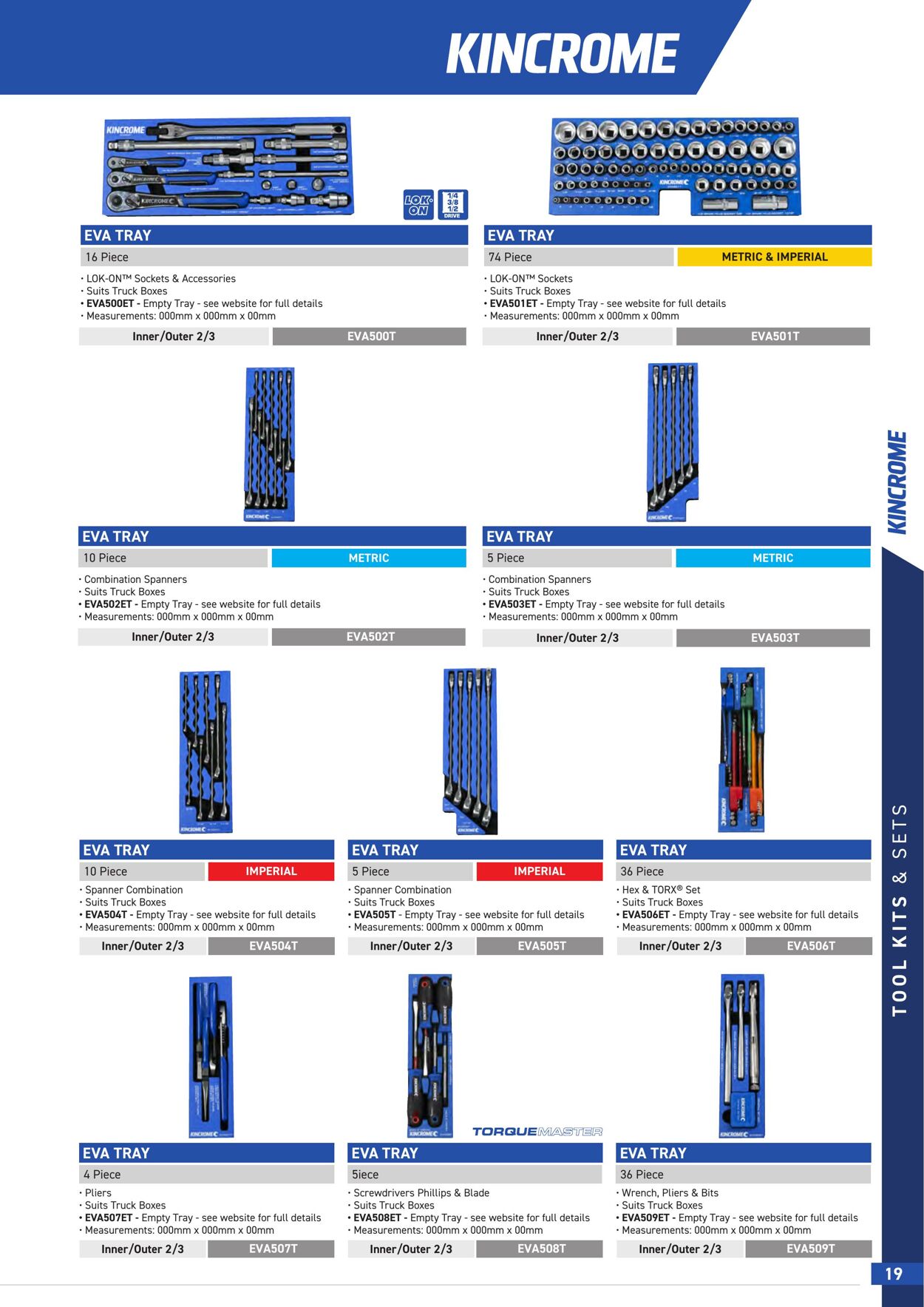 Catalogue Kincrome 01.01.2022 - 31.12.2023