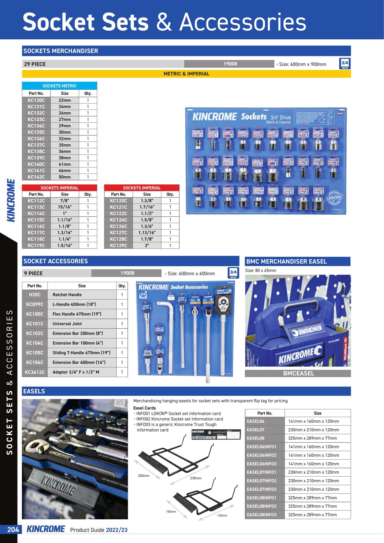 Catalogue Kincrome 01.01.2022 - 31.12.2023