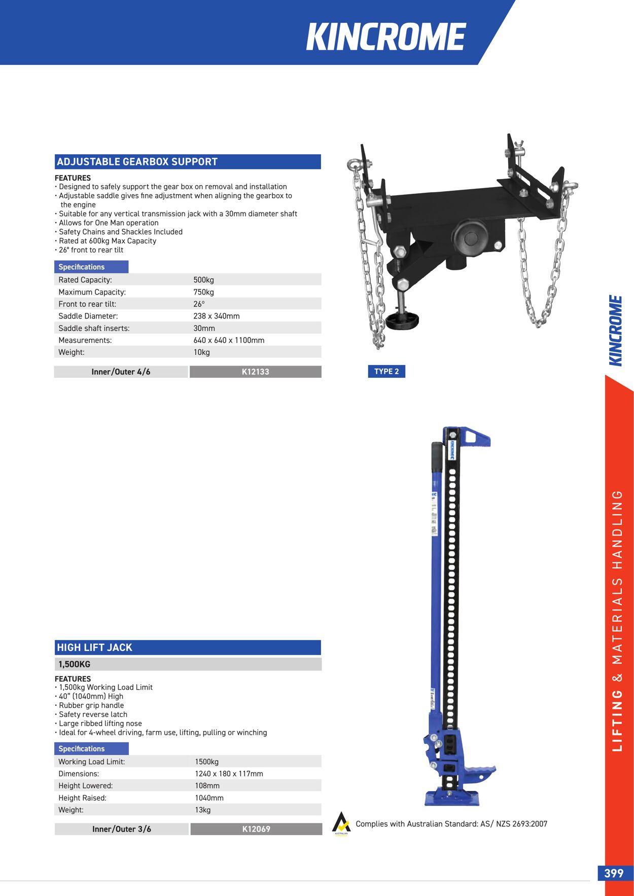 Catalogue Kincrome 01.01.2022 - 31.12.2023