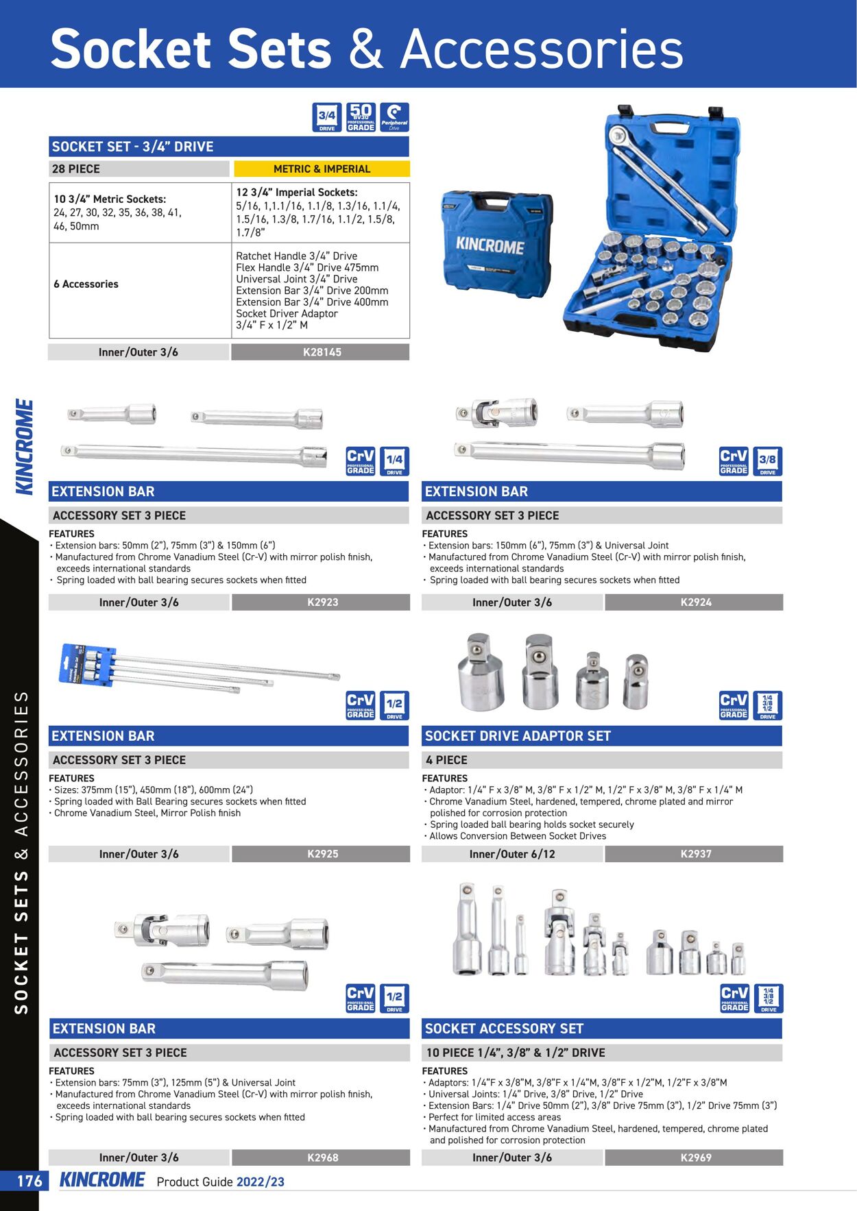 Catalogue Kincrome 01.01.2022 - 31.12.2023