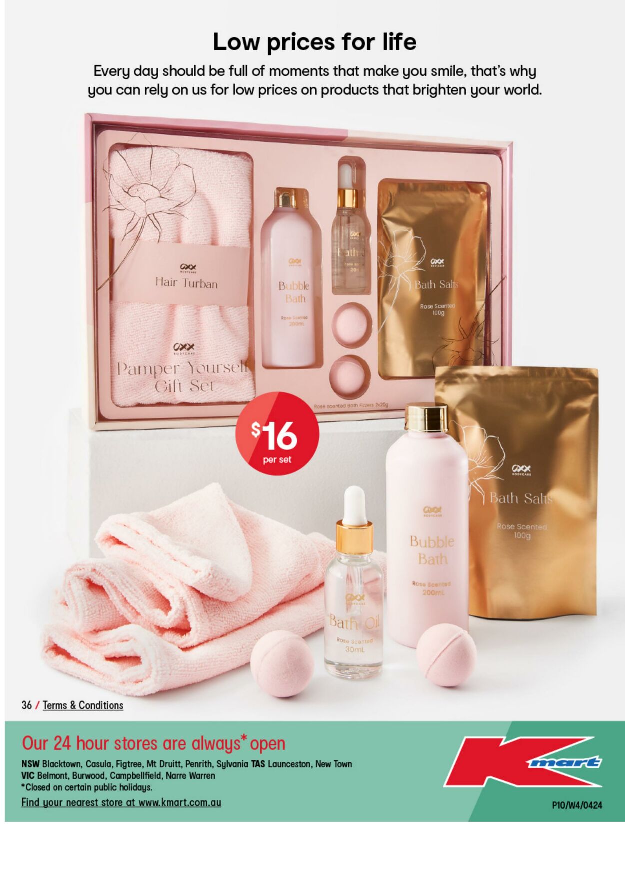 Catalogue Kmart 18.04.2024 - 12.05.2024