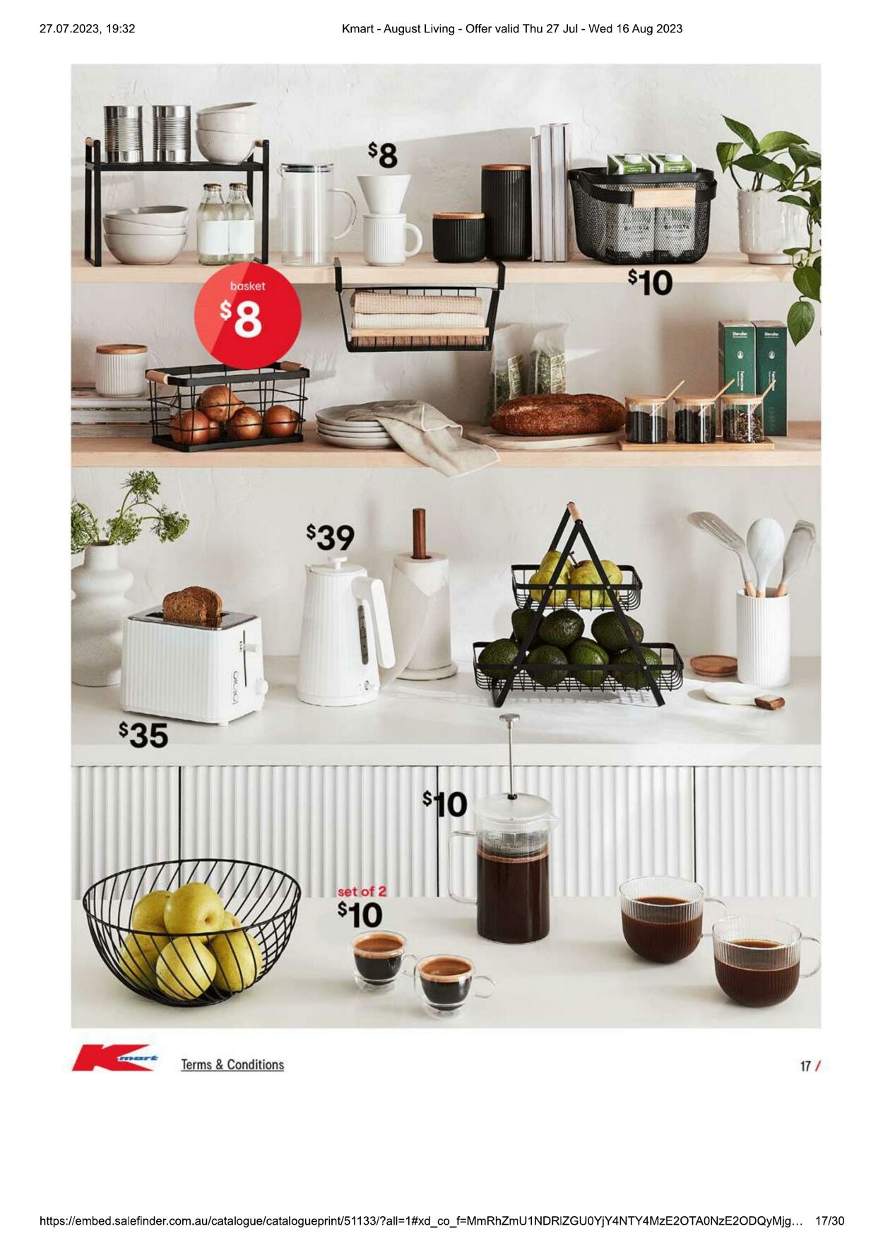 Catalogue Kmart 27.07.2023 - 16.08.2023