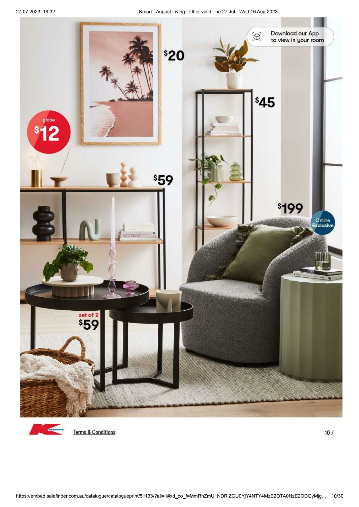 Catalogue Kmart 27.07.2023 - 16.08.2023