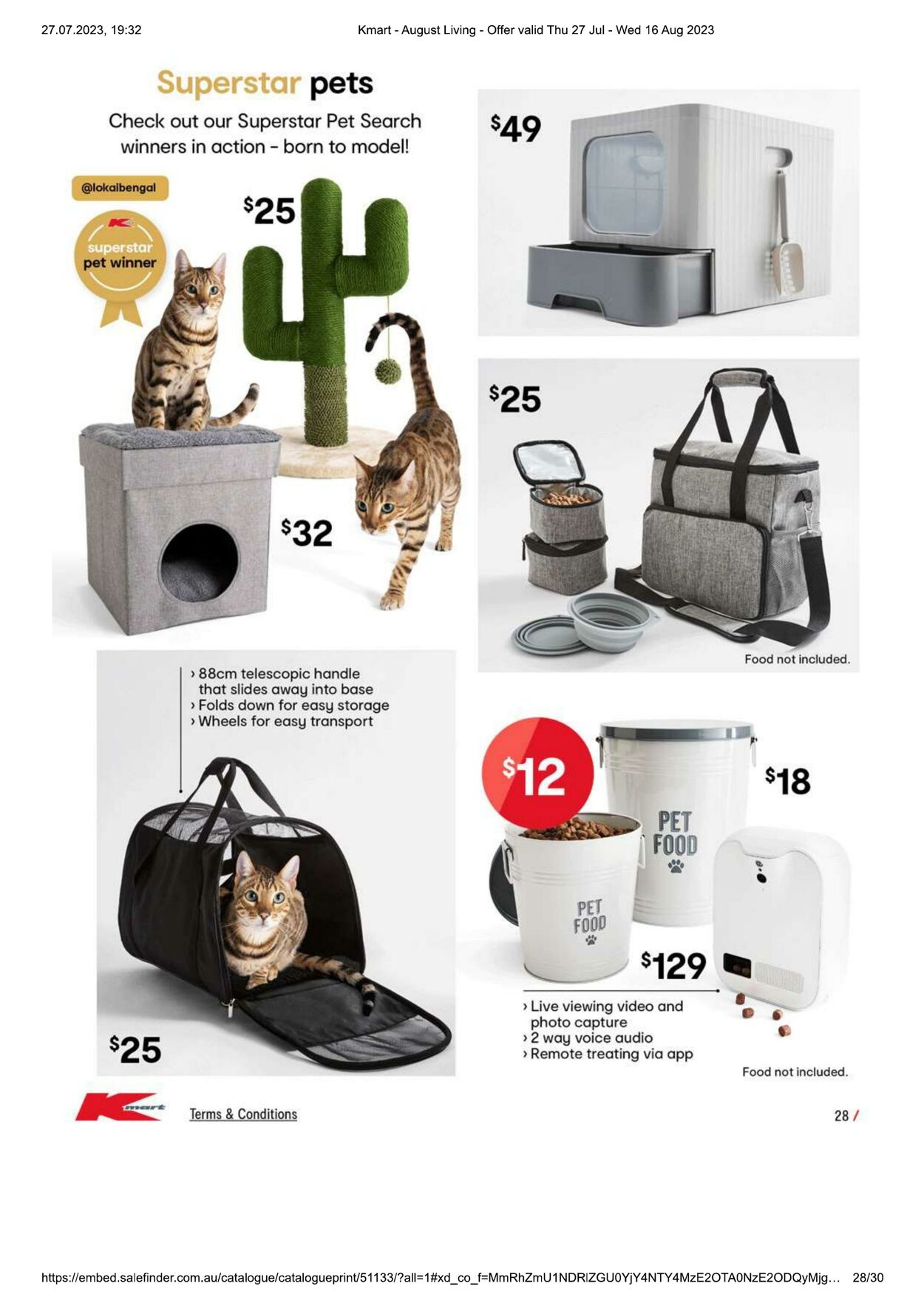 Catalogue Kmart 27.07.2023 - 16.08.2023