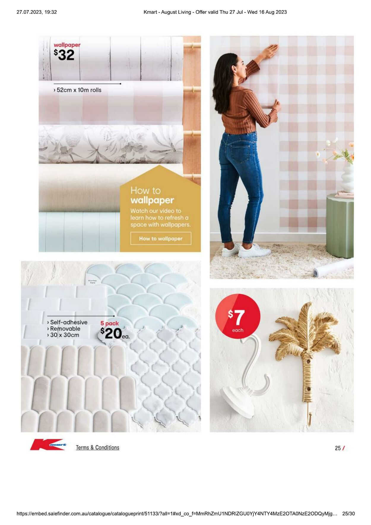 Catalogue Kmart 27.07.2023 - 16.08.2023