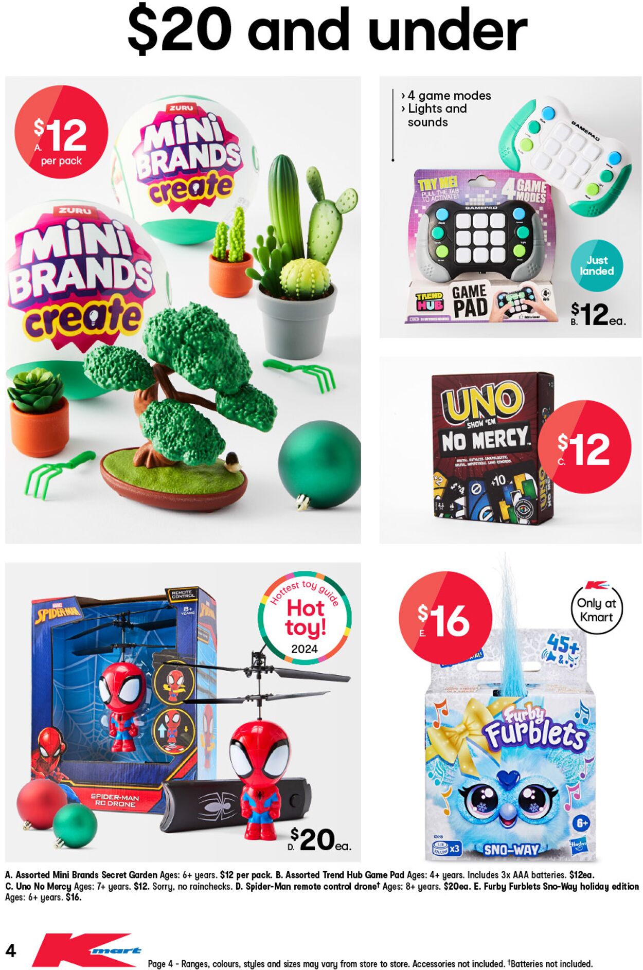 Catalogue Kmart 24.10.2024 - 13.11.2024