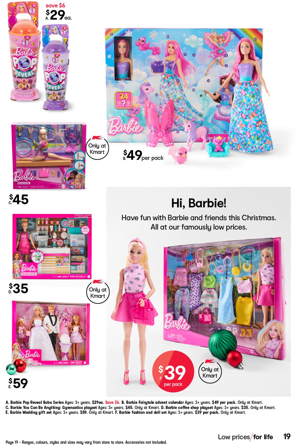 Catalogue Kmart 24.10.2024 - 13.11.2024