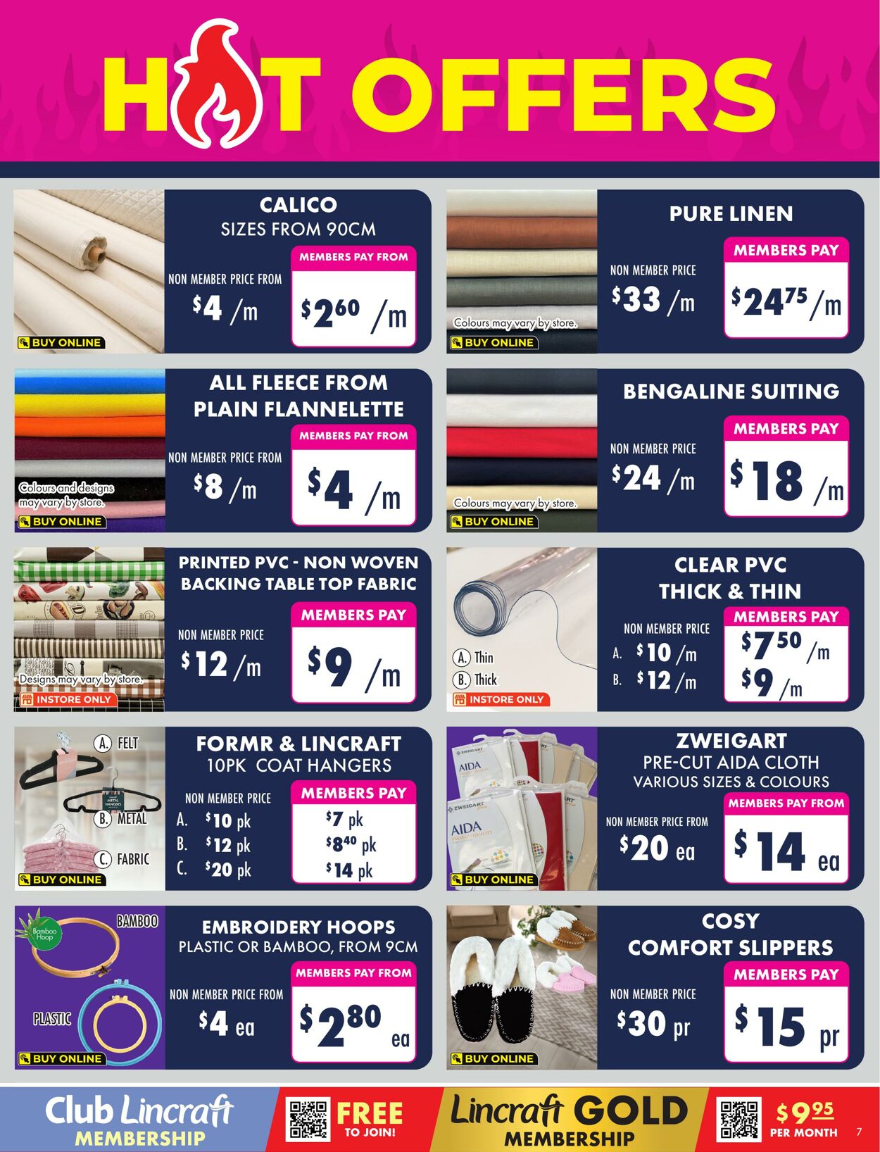 Catalogue Lincraft 10.08.2023 - 27.08.2023