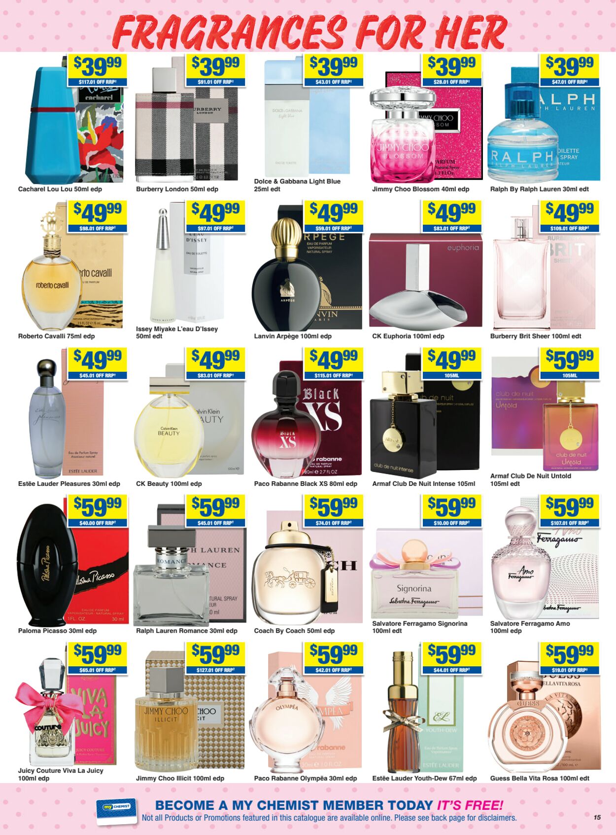 Catalogue My Chemist 28.09.2023 - 18.10.2023