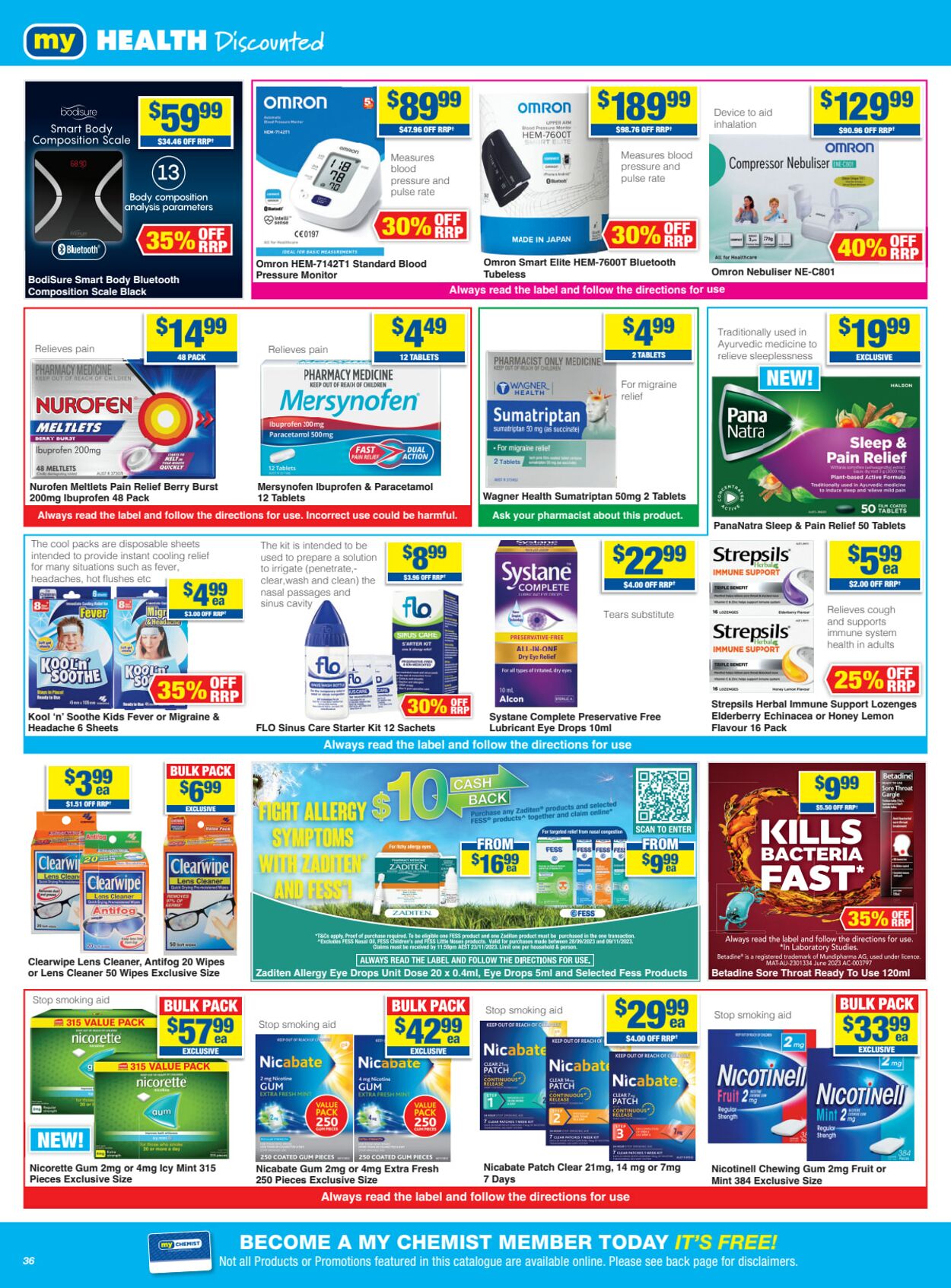 Catalogue My Chemist 28.09.2023 - 18.10.2023