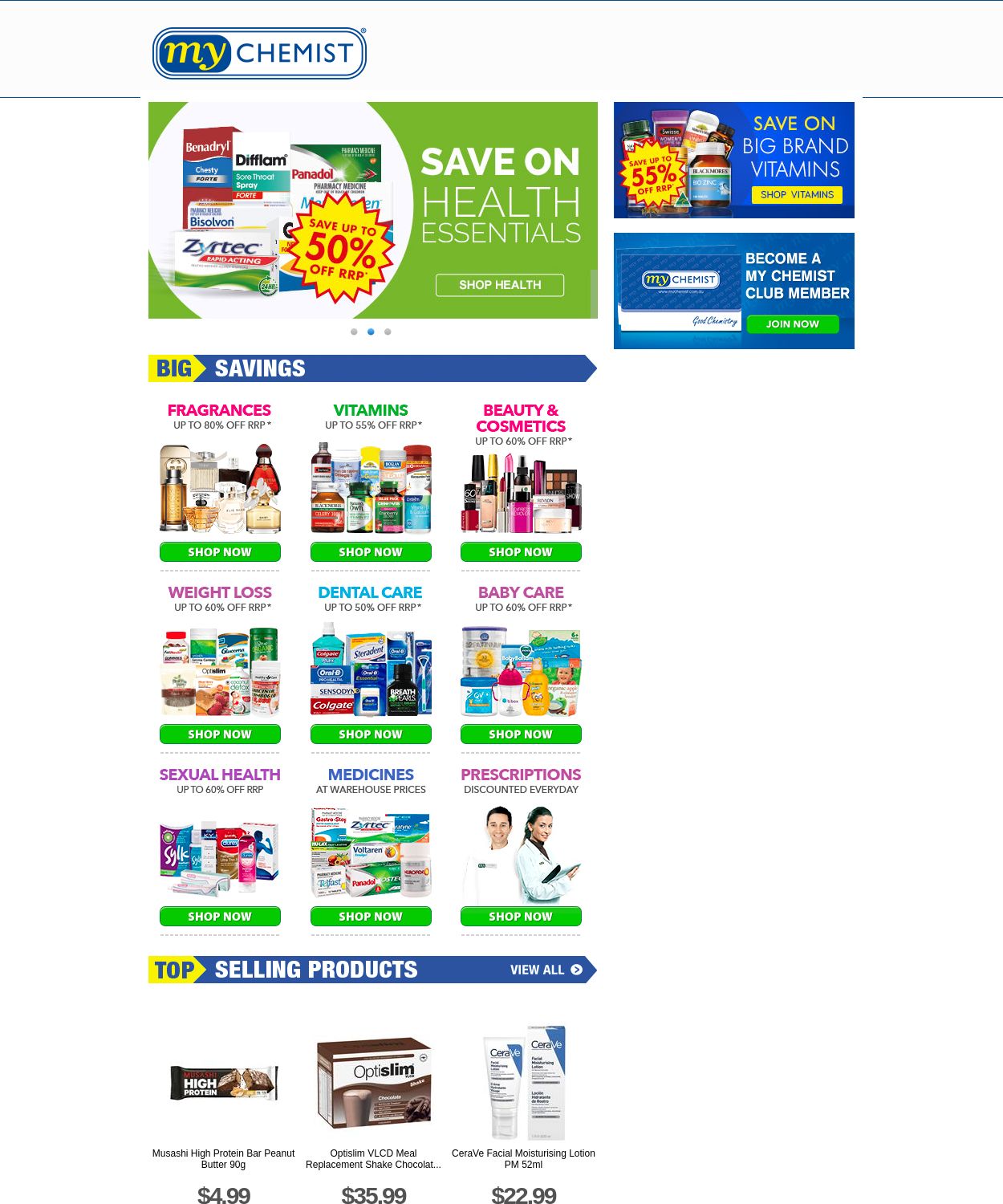 My Chemist Promotional catalogues