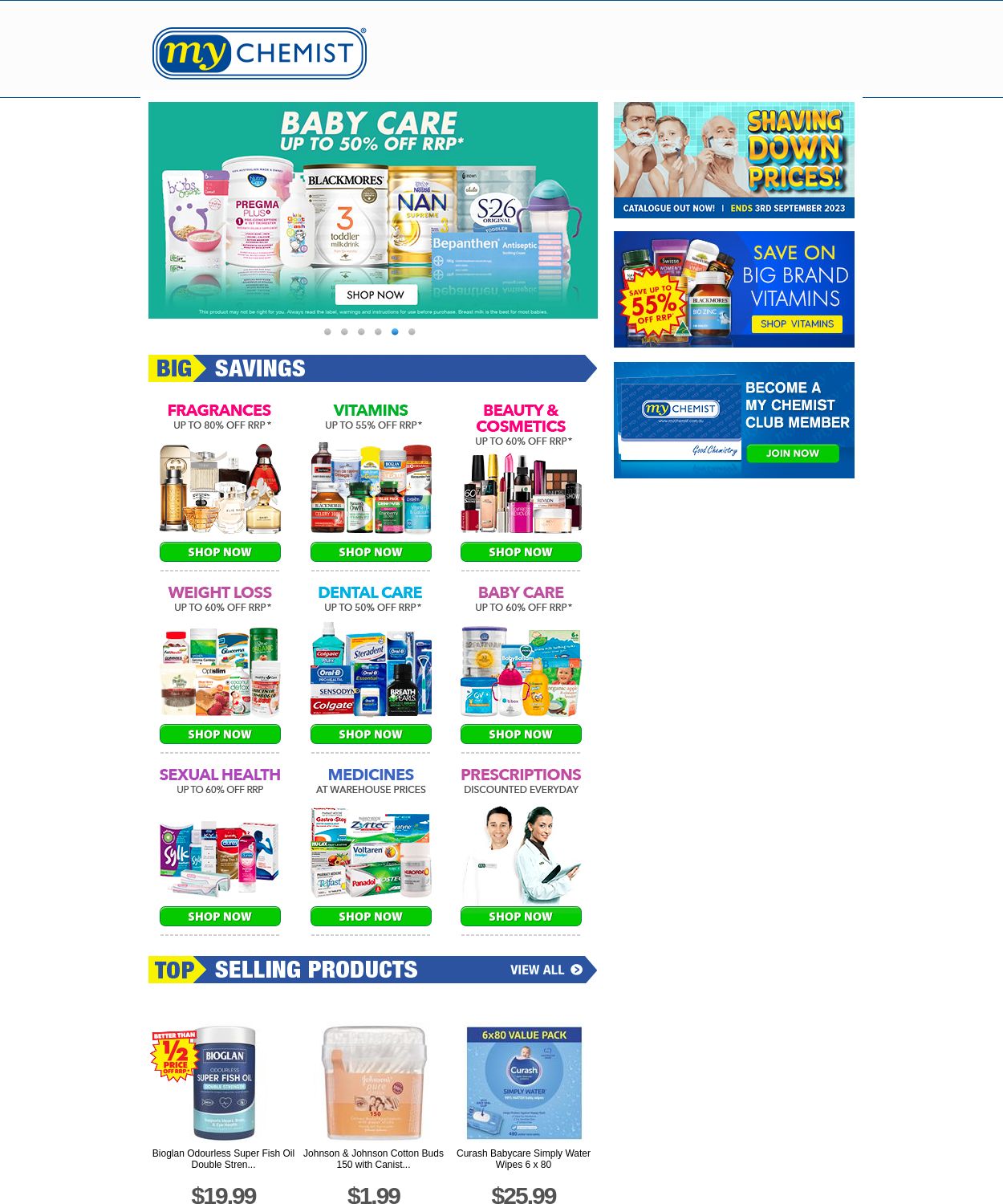 Catalogue My Chemist 21.08.2023 - 30.08.2023