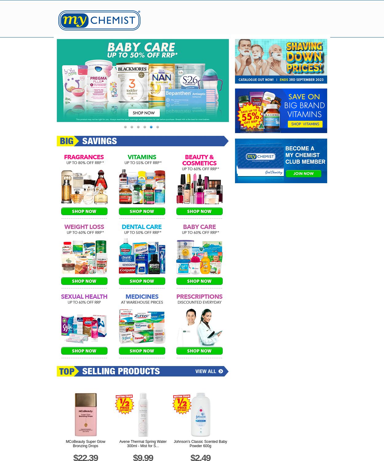 Catalogue My Chemist 28.08.2023 - 06.09.2023